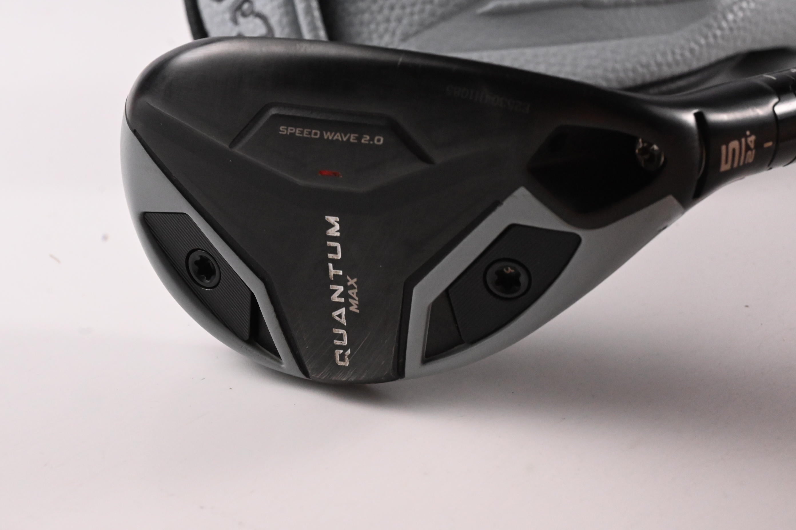 Callaway Quantum Max #5 Hybrid / 24 Degree / Regular Flex Denali Silver 60