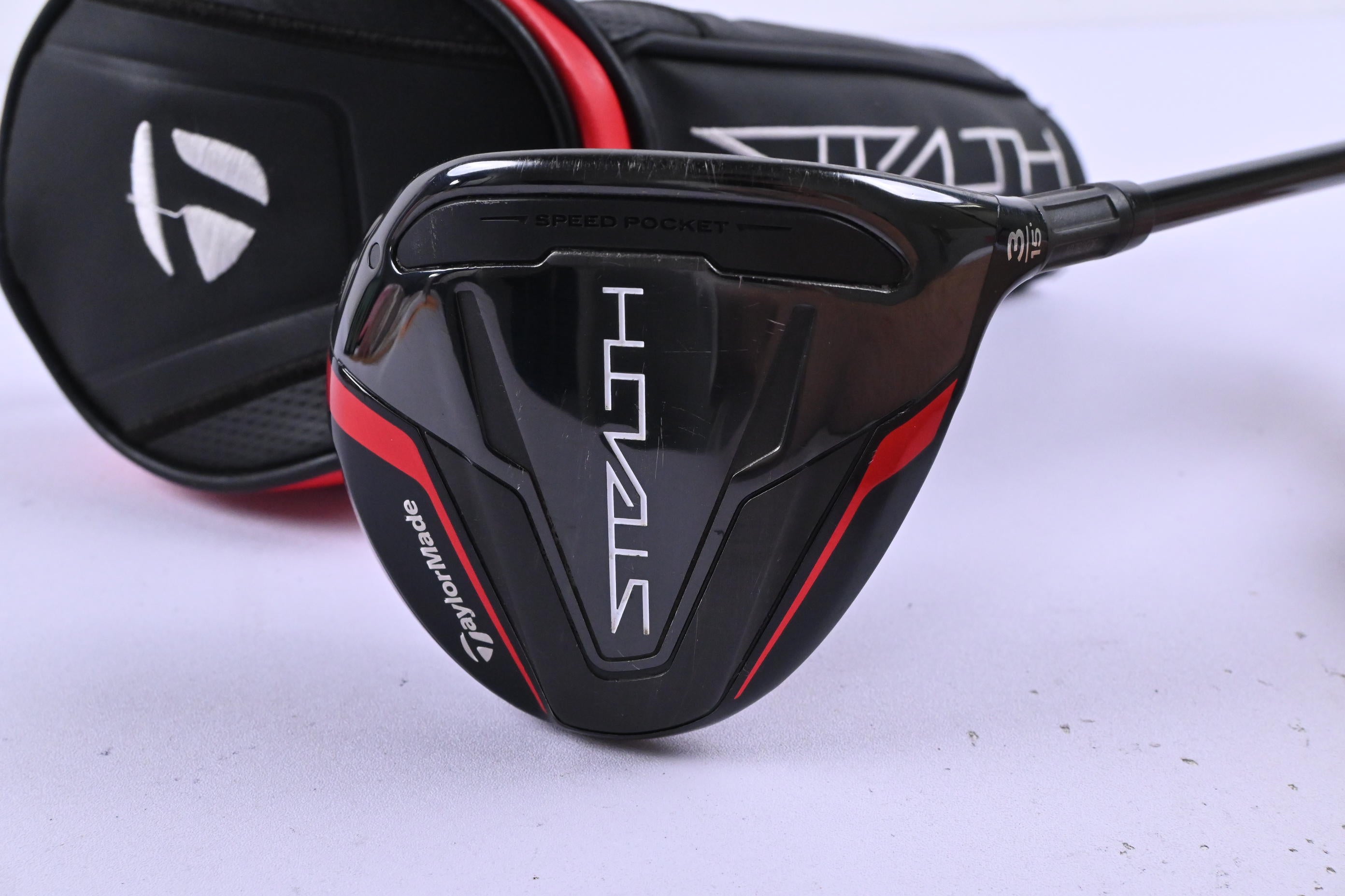 Taylormade Stealth #3 Wood / 15 Degree / Stiff Flex Fujikura Ventus Red 6 Shaft