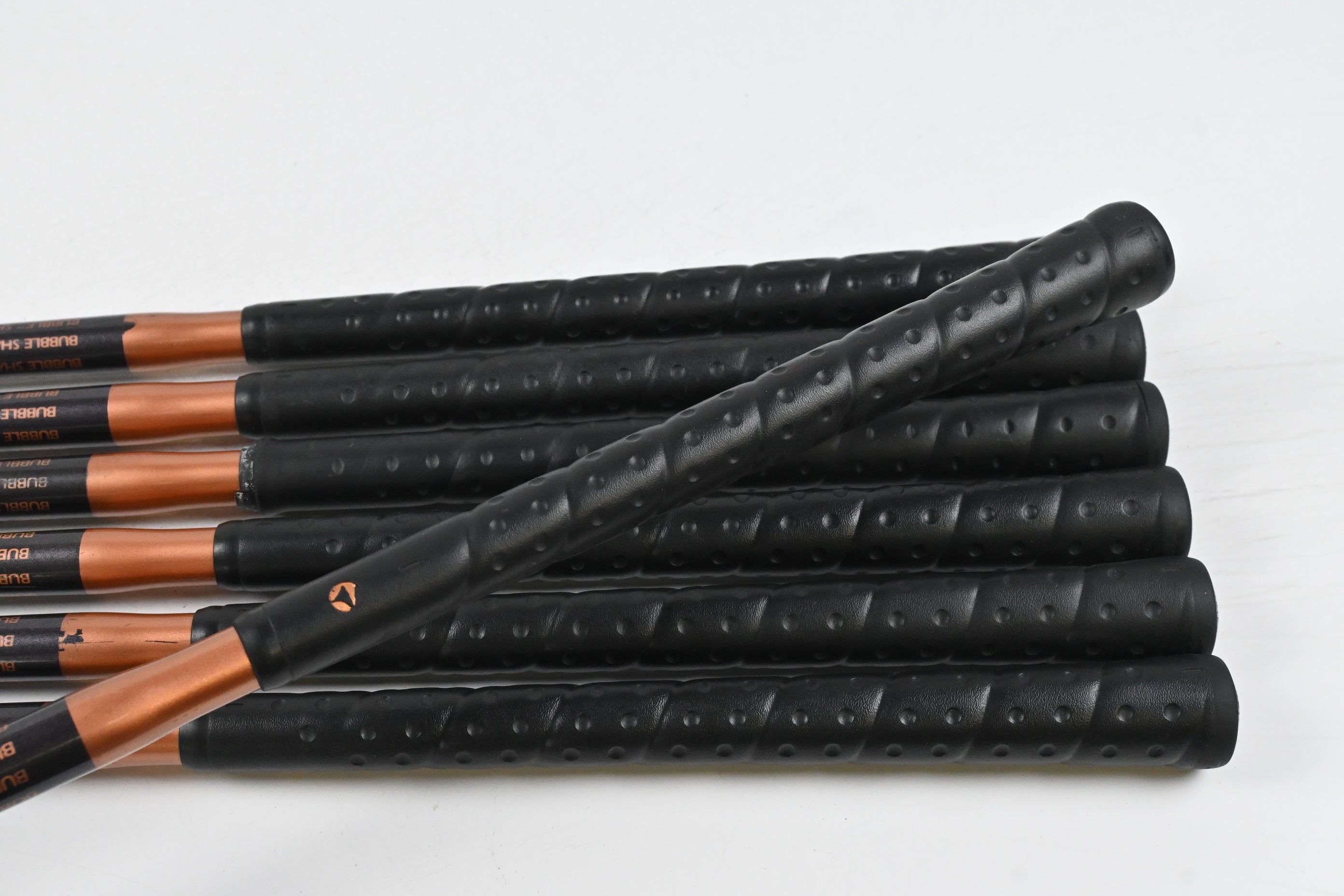 Left Hand Taylormade Burner Oversize Irons / 3-9i / Regular Flex Bubble 80