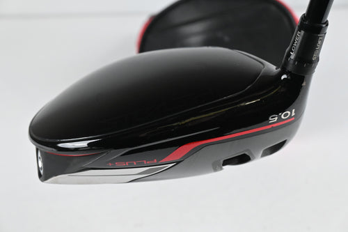 Left Hand Taylormade Stealth Plus Driver / 10.5 Degree / Stiff Flex Kai'li White