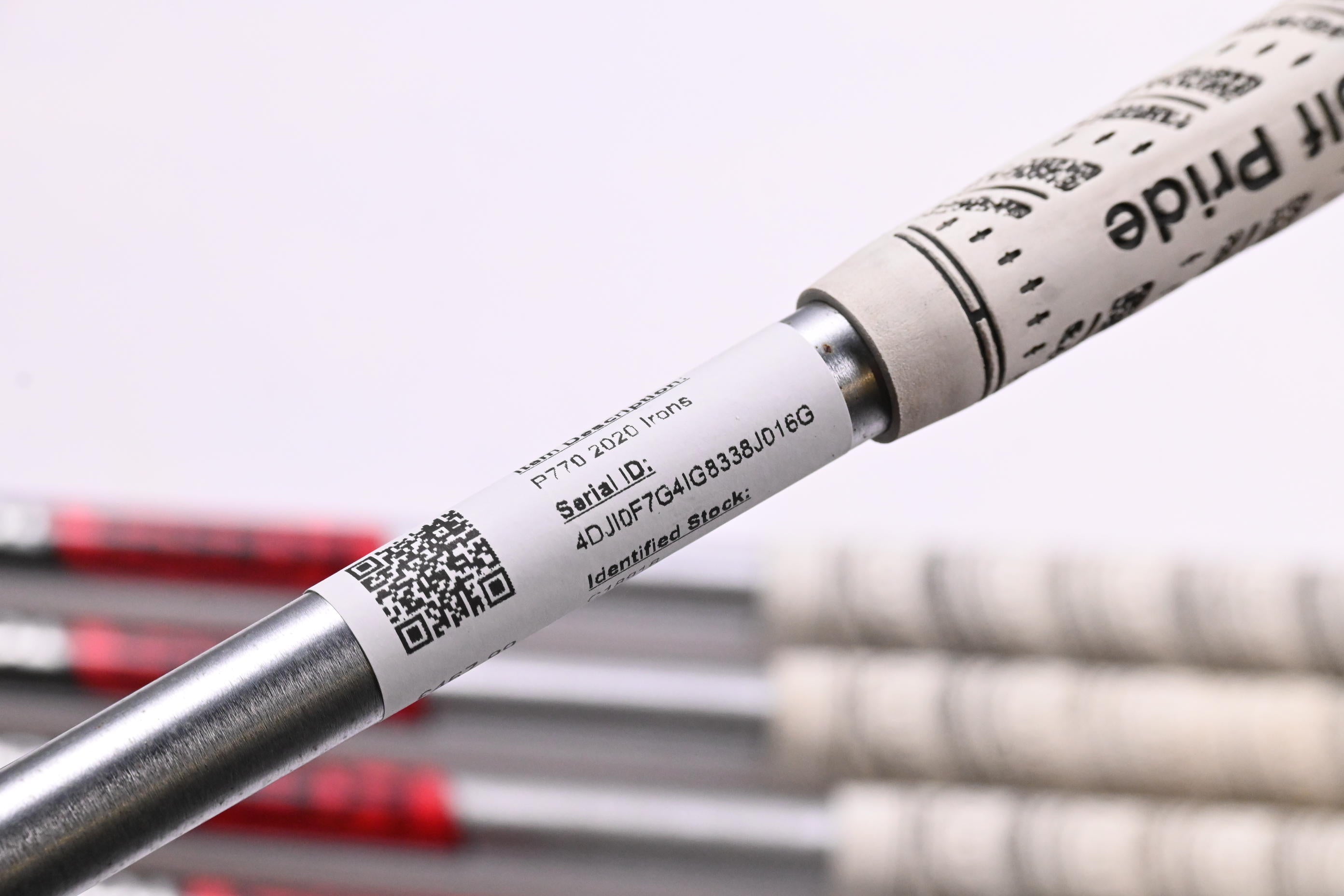 Taylormade P770 2020 Irons / 5-PW / Stiff Flex KBS Tour C-Taper 120 Shafts