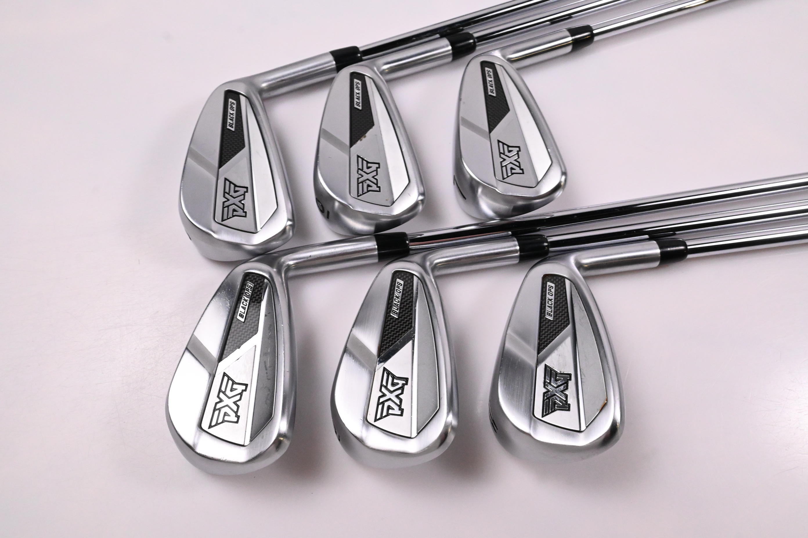 PXG Black Ops Irons / 5-PW / Regular Flex Elevate MPH 95 Shafts