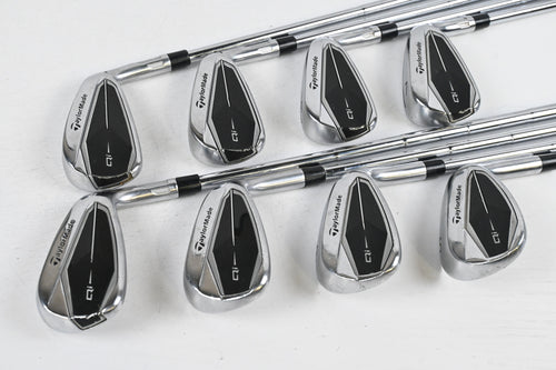 Taylormade Qi Irons / 4-PW+SW / X-Flex Dynamic Gold Mid 115 Shafts