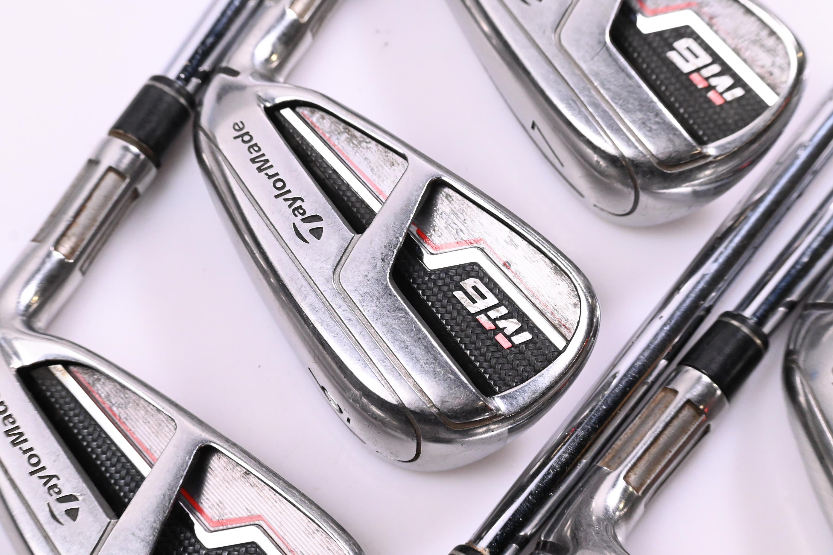 Taylormade M6 Irons / 5-PW+SW / Regular Flex KBS MAX 85 Shafts