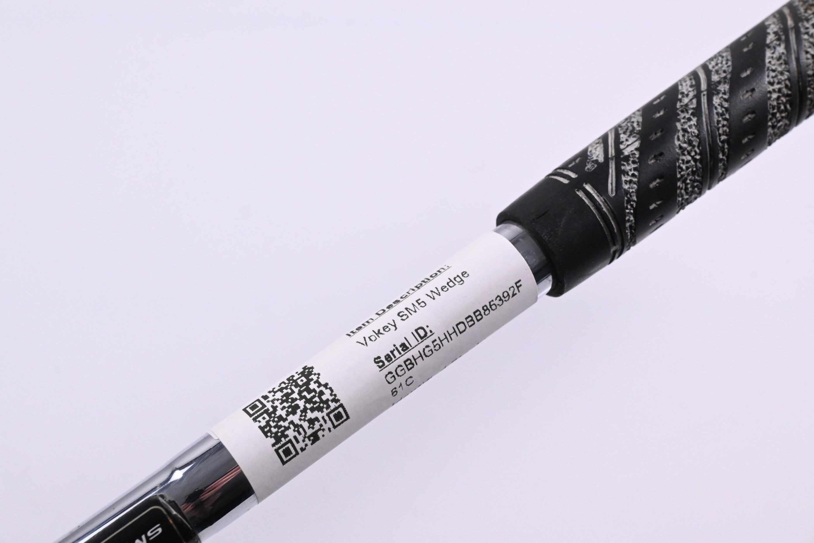 Titleist Vokey SM5 Gap Wedge / 52 Degree / Wedge Flex Titleist Vokey SM5 Shaft