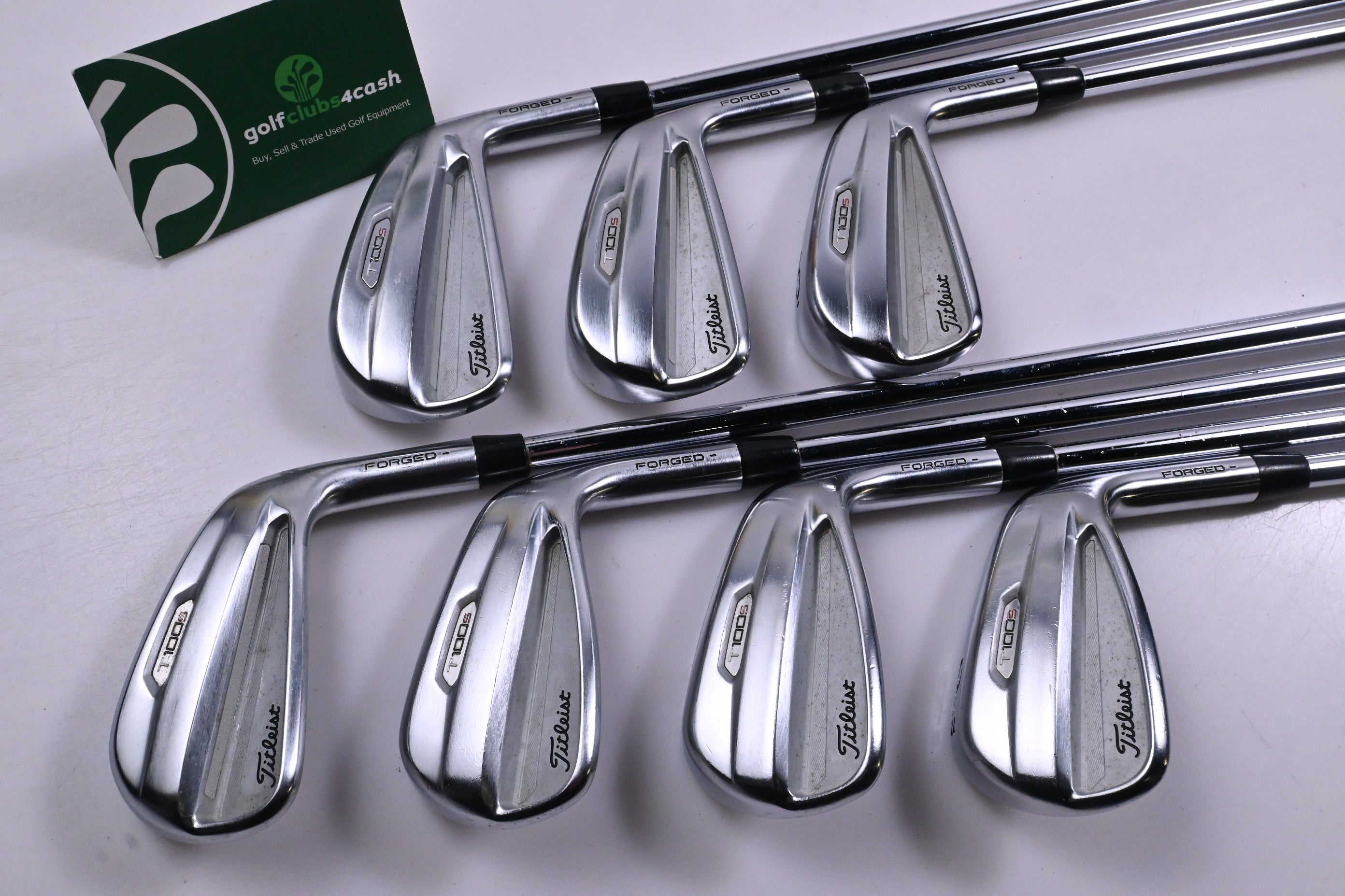 Titleist T100.S 2021 Irons / 4-PW / Stiff Flex Project X LZ 120 Shafts
