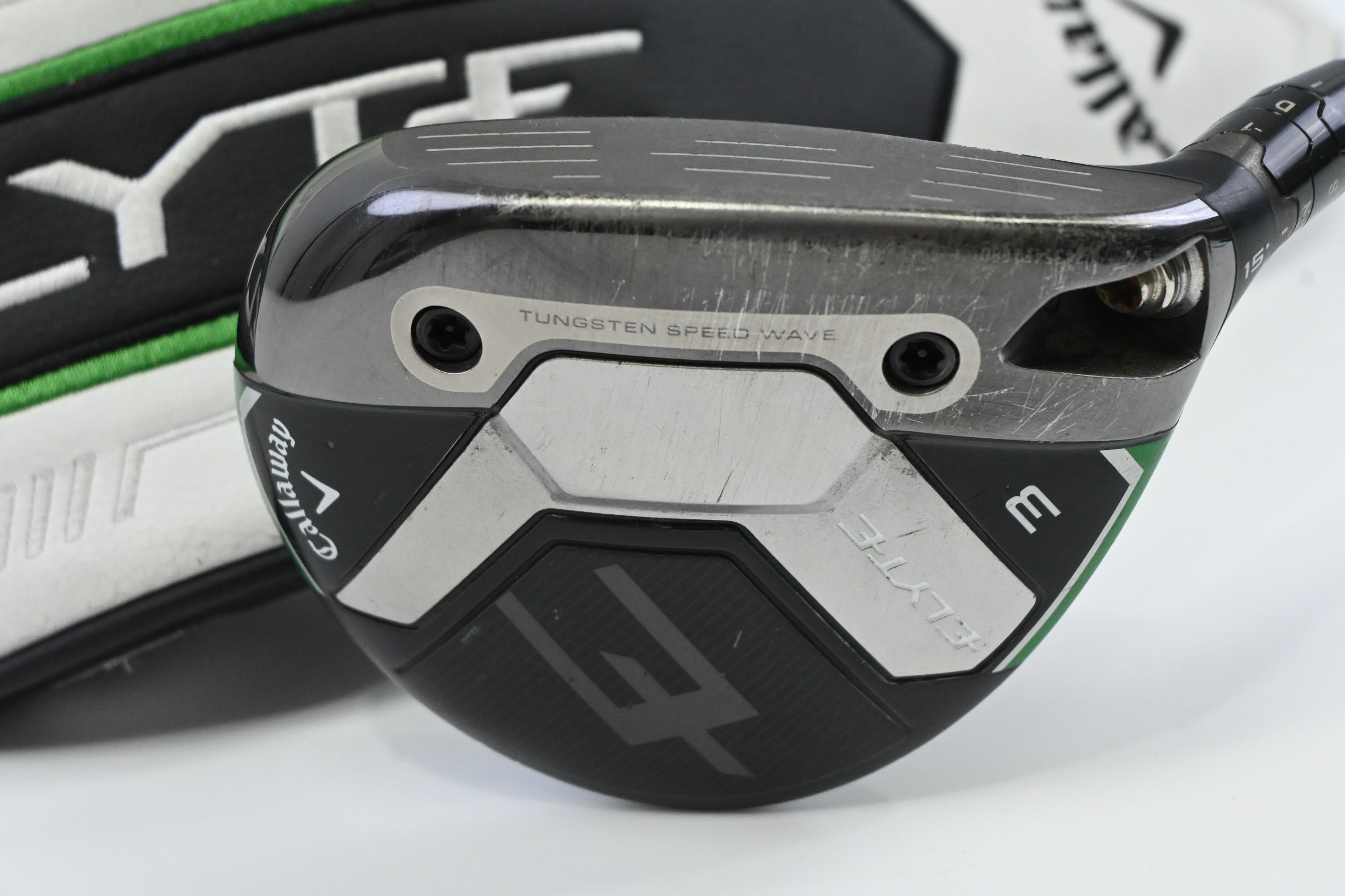 Callaway Elyte #3 Wood / 15 Degree / Stiff Flex Denali Charcoal 60 Shaft
