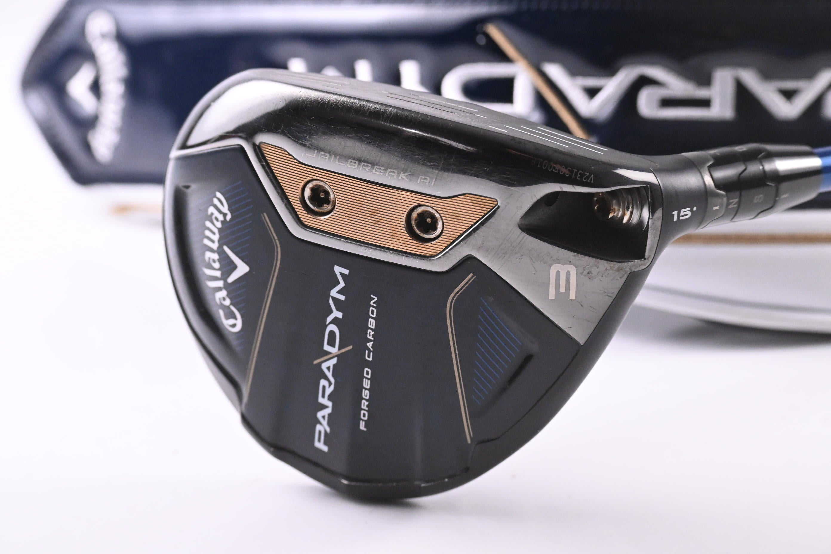 Callaway Paradym #3 Wood / 15 Degree / X-Flex Oban Devotion 7 O5 75 Shaft