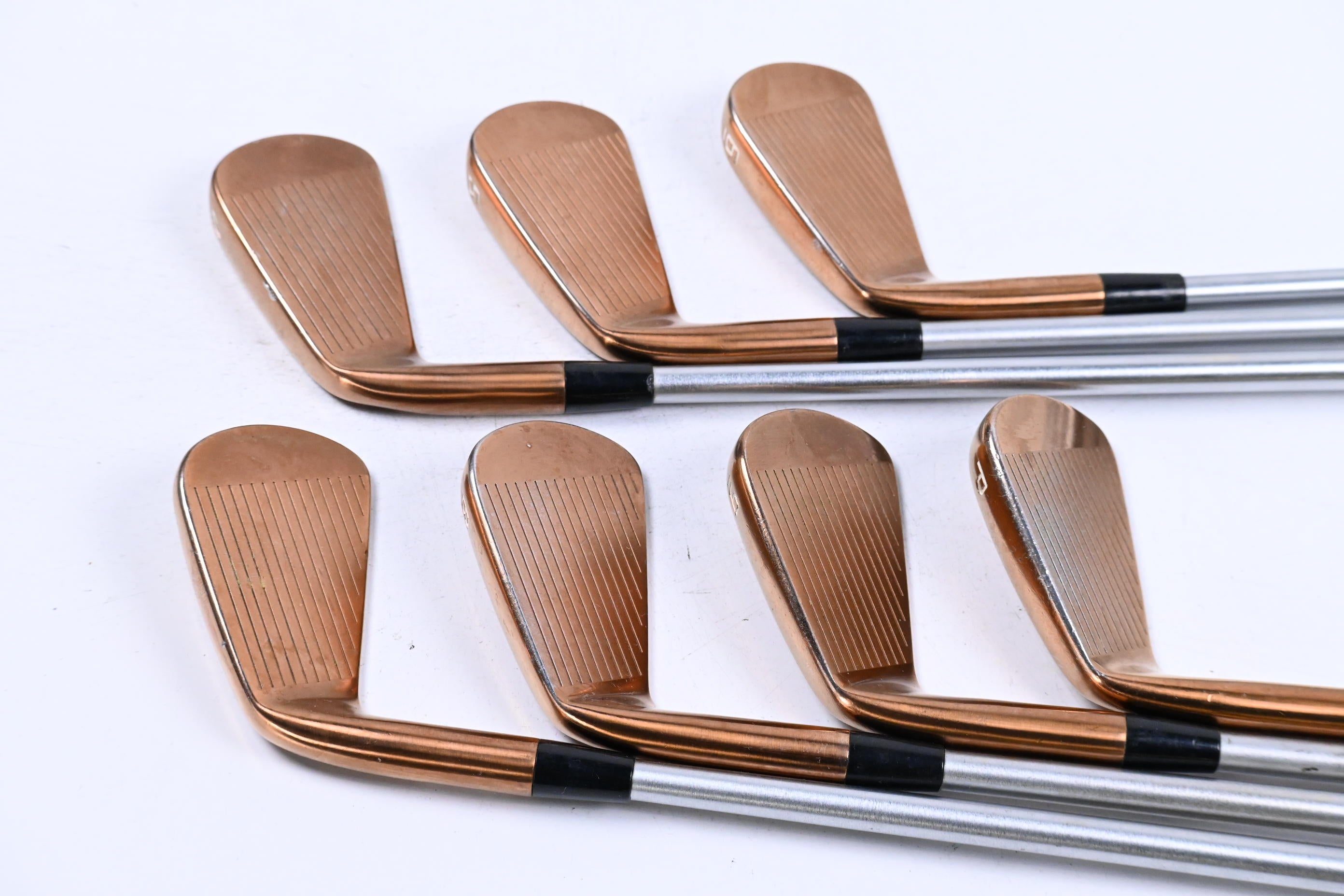 Cobra King RF Forged MB Copper Irons / 4-PW / Stiff Flex KBS C-Taper 120 Shafts