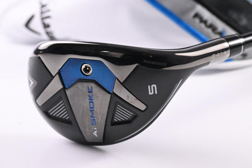Callaway Paradym Ai Smoke Max Fast #5 Hybrid / 24 Degree / Senior Flex Tensei