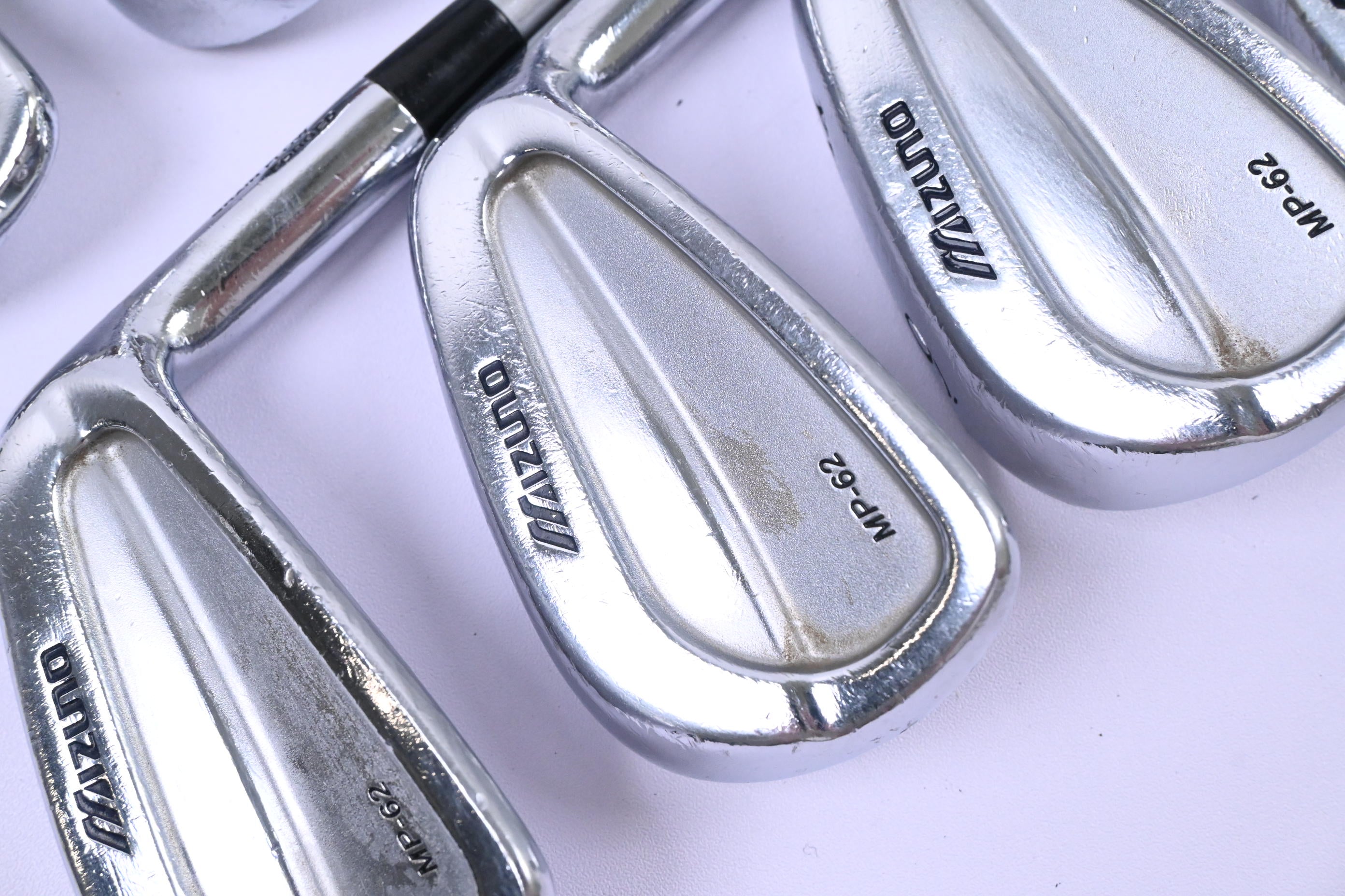 Mizuno MP-62 Irons / 3-PW / Stiff Flex Steel Shafts