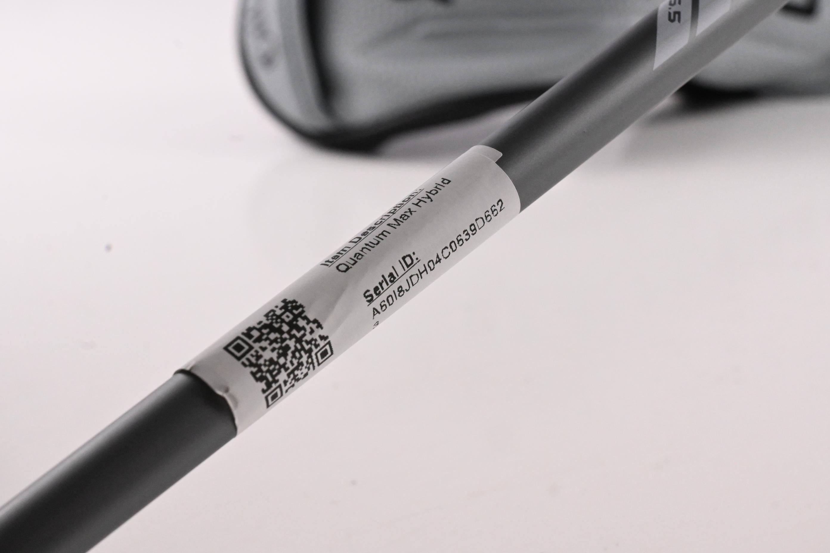Callaway Quantum Max #5 Hybrid / 24 Degree / Regular Flex Denali Silver 60
