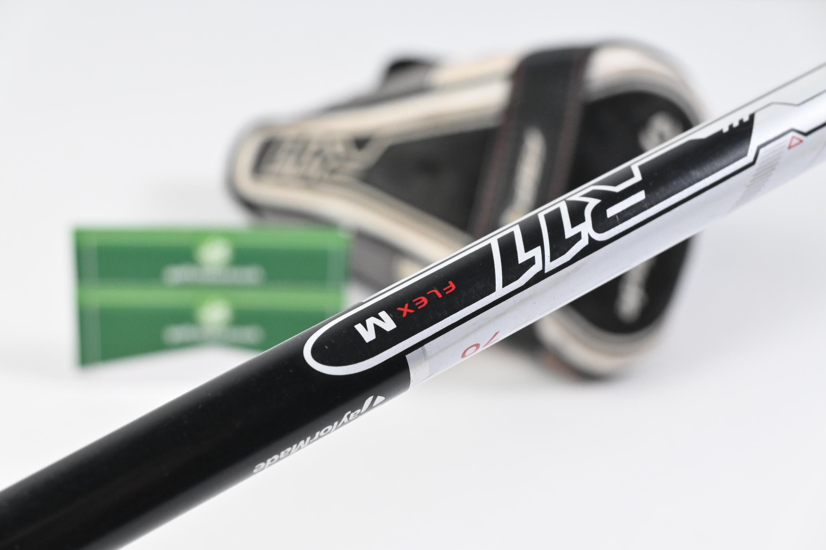 Left Hand Taylormade R11 #3 Wood / 15.5 Degree / Senior Flex Fujikura Blur 70