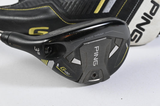 Left Hand Ping G430 #3 Hybrid / 19 Degree / Regular Flex Ping Tour 2.0 Chrome 85