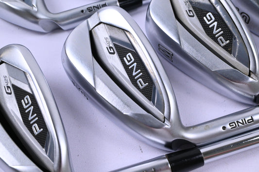 Left Hand Ping G425 Irons / 5-PW+SW / Black Dot / Regular Flex Elevate 95 Shafts