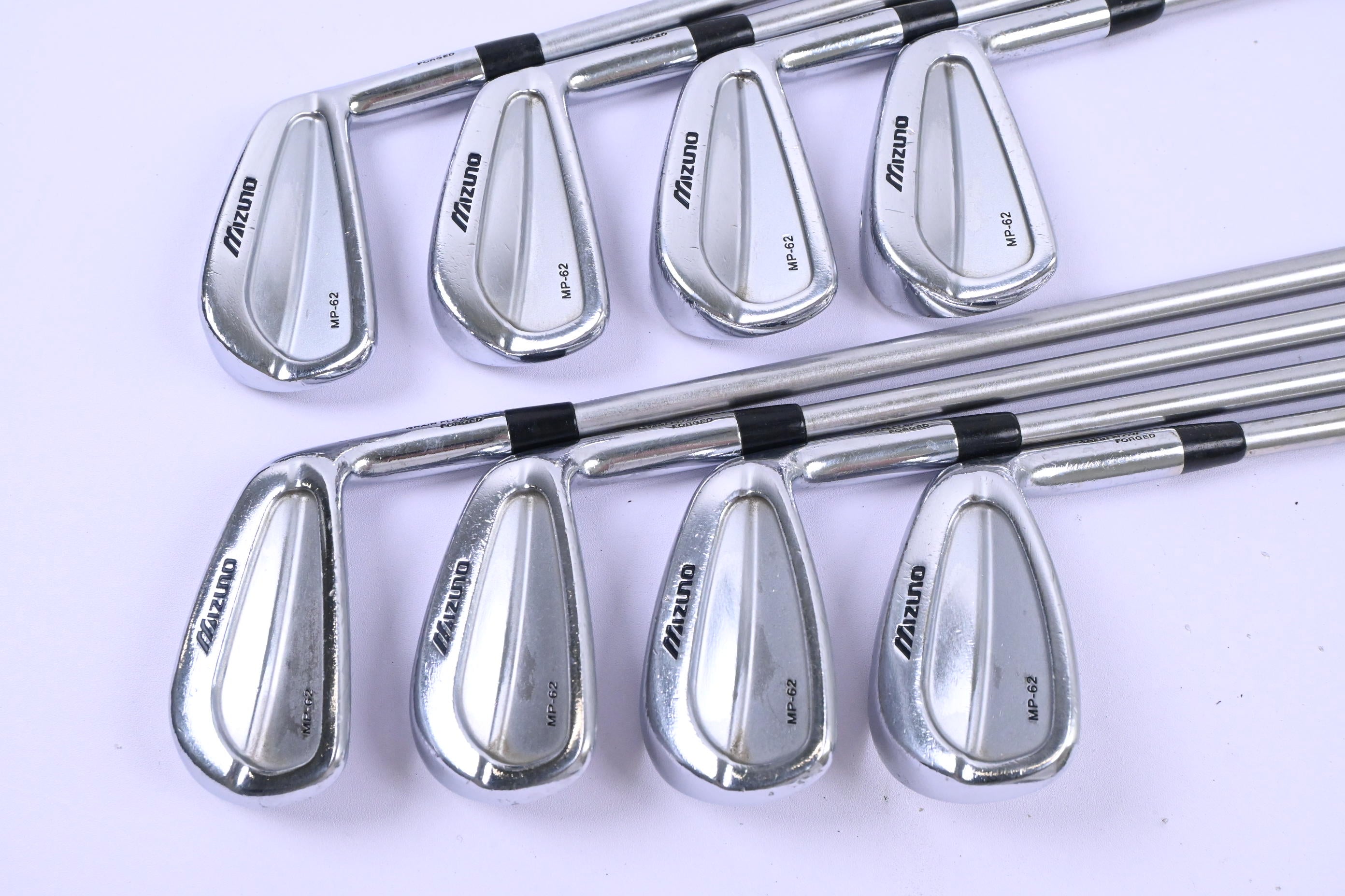 Mizuno MP-62 Irons / 3-PW / Stiff Flex Steel Shafts