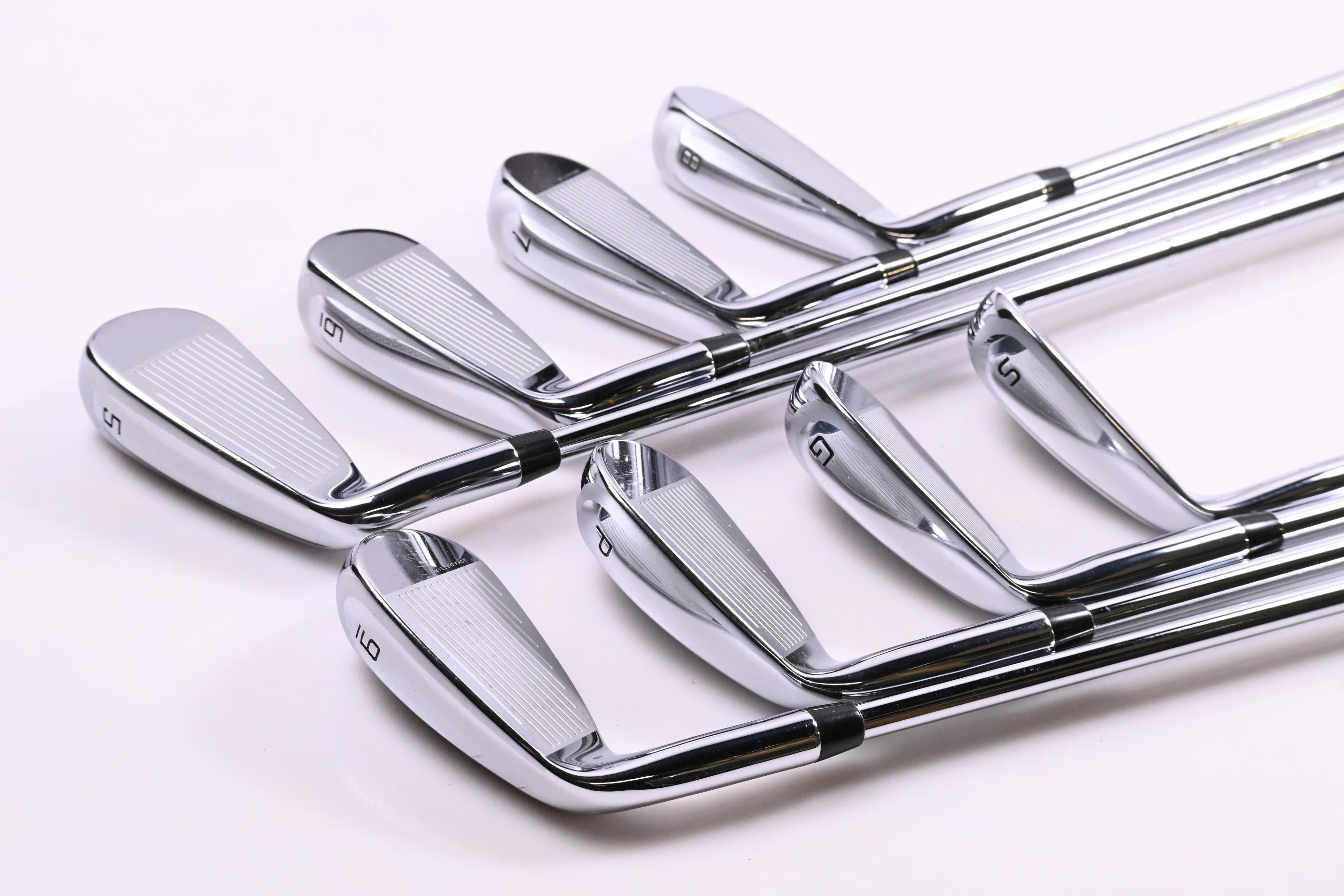 Cobra King Speedzone Irons / 5-PW+GW+SW / Regular Flex KBS Tour 90 Shafts