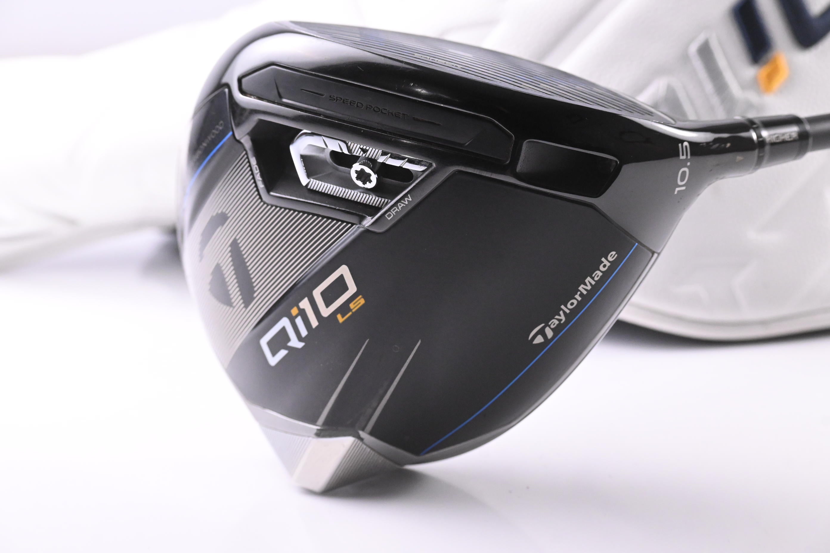 Taylormade Qi10 LS Driver / 10.5 Degree / Stiff Flex Tensei AV Blue 65 Shaft