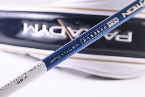 Callaway Paradym #3 Wood / 15 Degree / X-Flex Oban Devotion 7 O5 75 Shaft