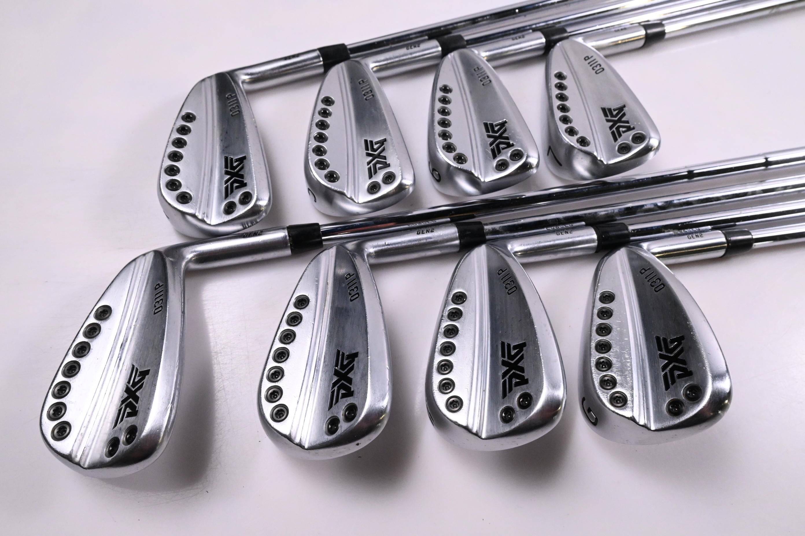 PXG 0311 P Gen2 Irons / 4-PW+GW / Stiff Flex Elevate Tour Shafts