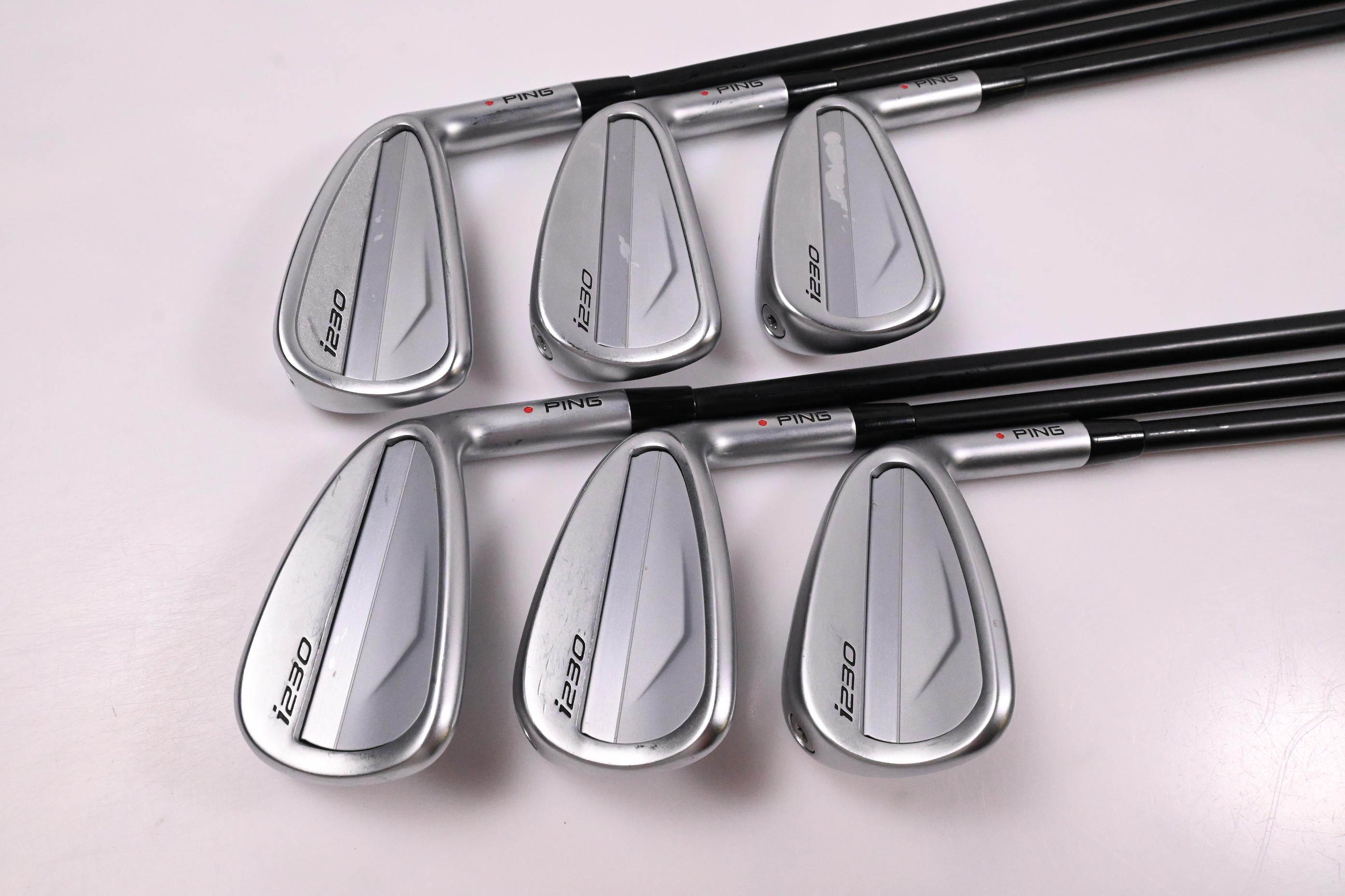 Ping i230 Irons / 5-PW / Red Dot / Regular Flex Ping Alta CB Black Shafts
