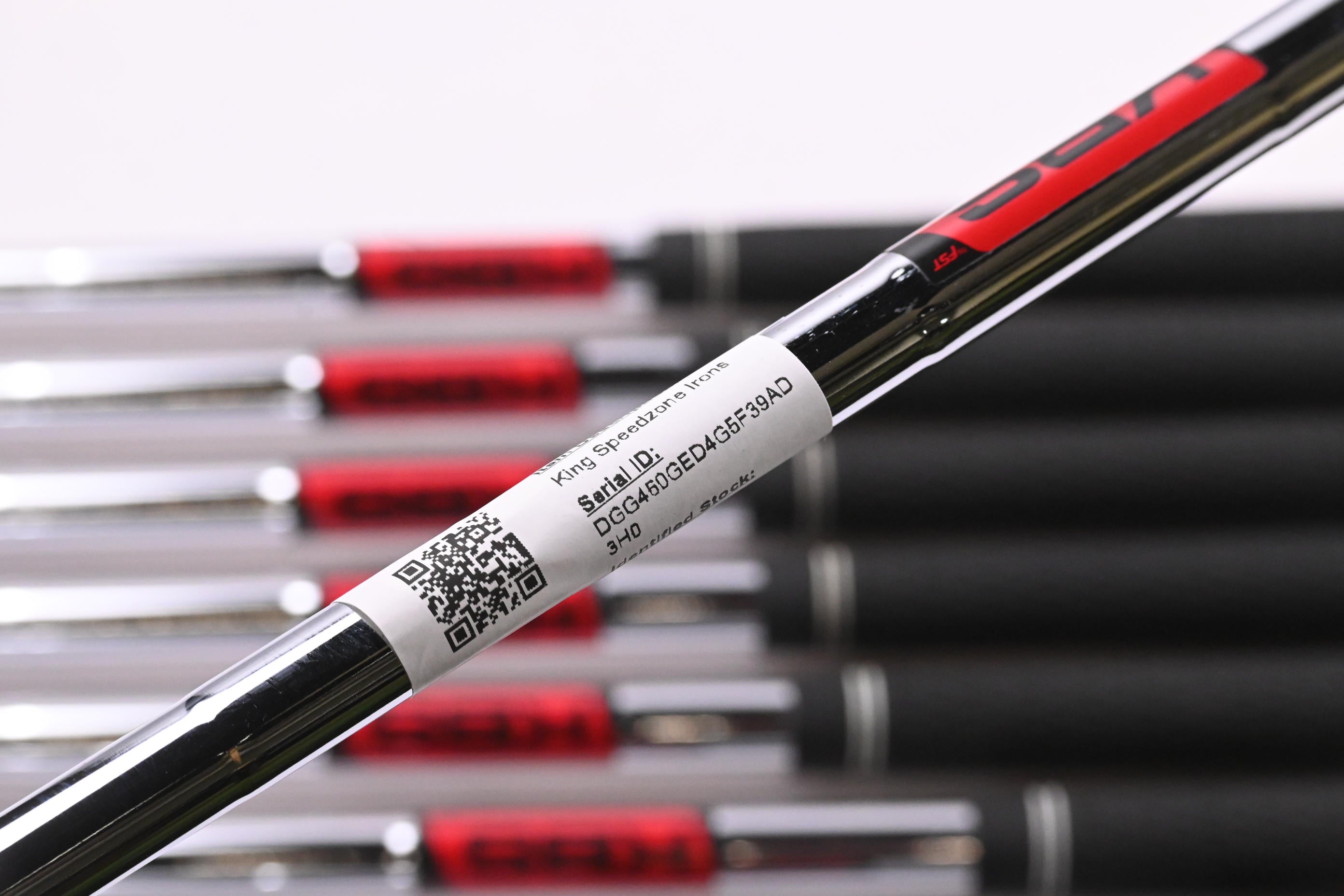 Cobra King Speedzone Irons / 5-PW+GW+SW / Regular Flex KBS Tour 90 Shafts