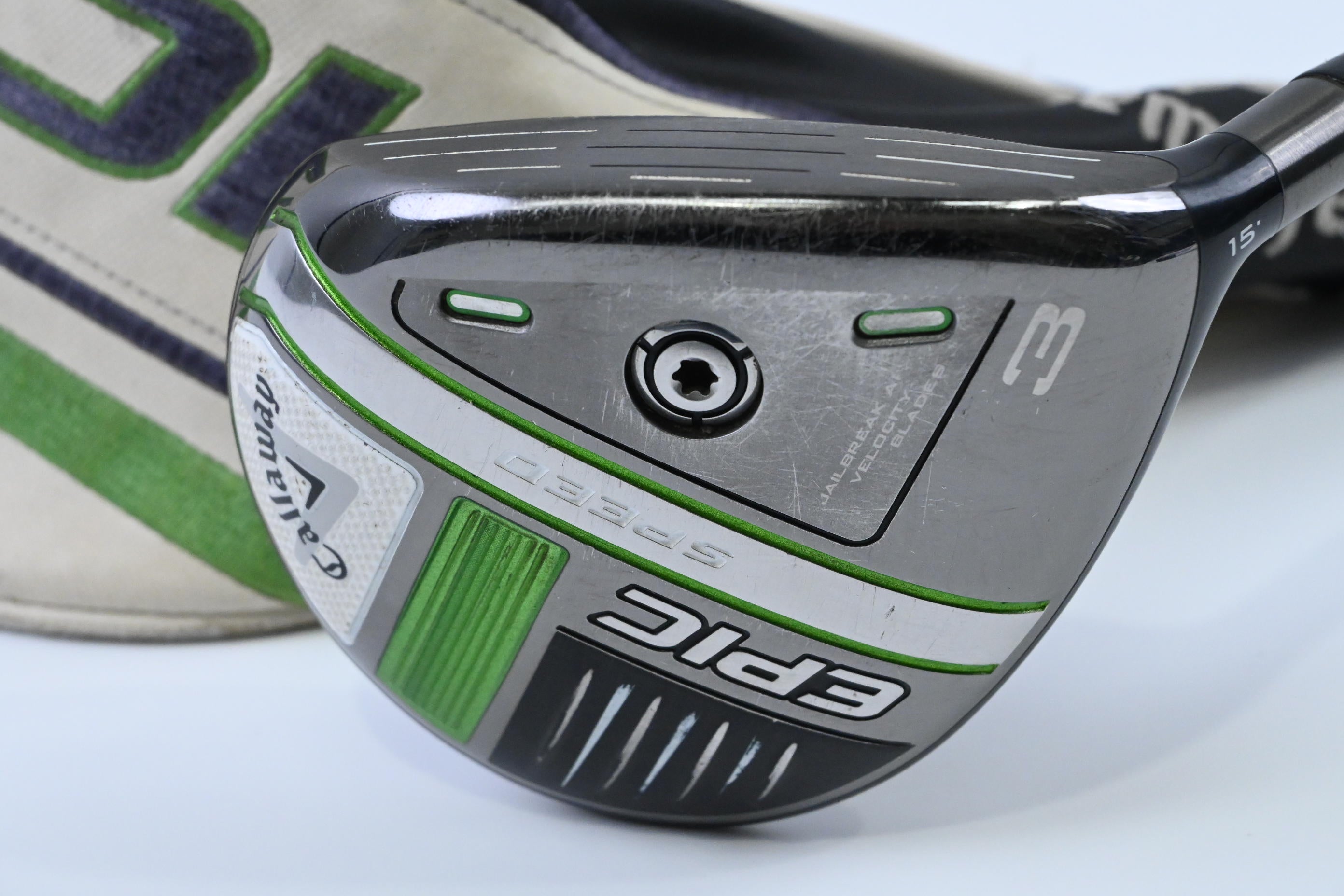 Callaway Epic Speed #3 Wood / 15 Degree / Stiff Flex HZRDUS Smoke iM10 70 Shaft
