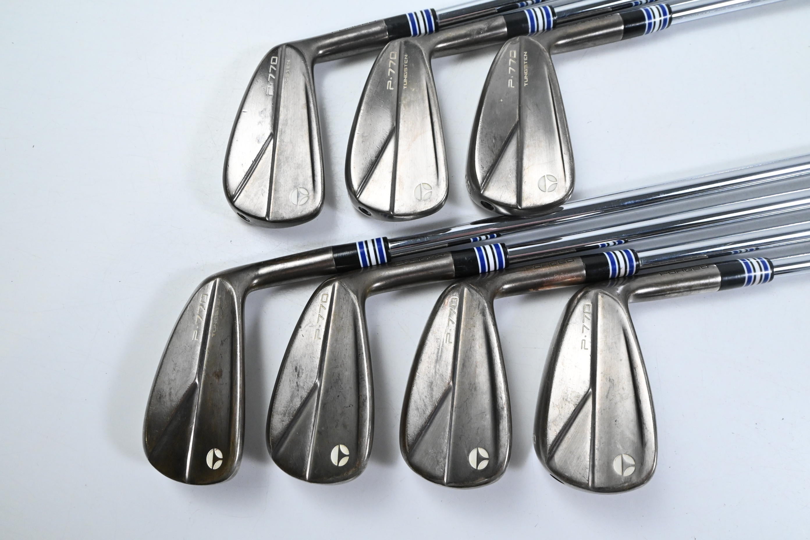 Taylormade P770 Aged Copper Irons / 4-PW / Stiff Flex N.S.Pro Modus3 Tour 120