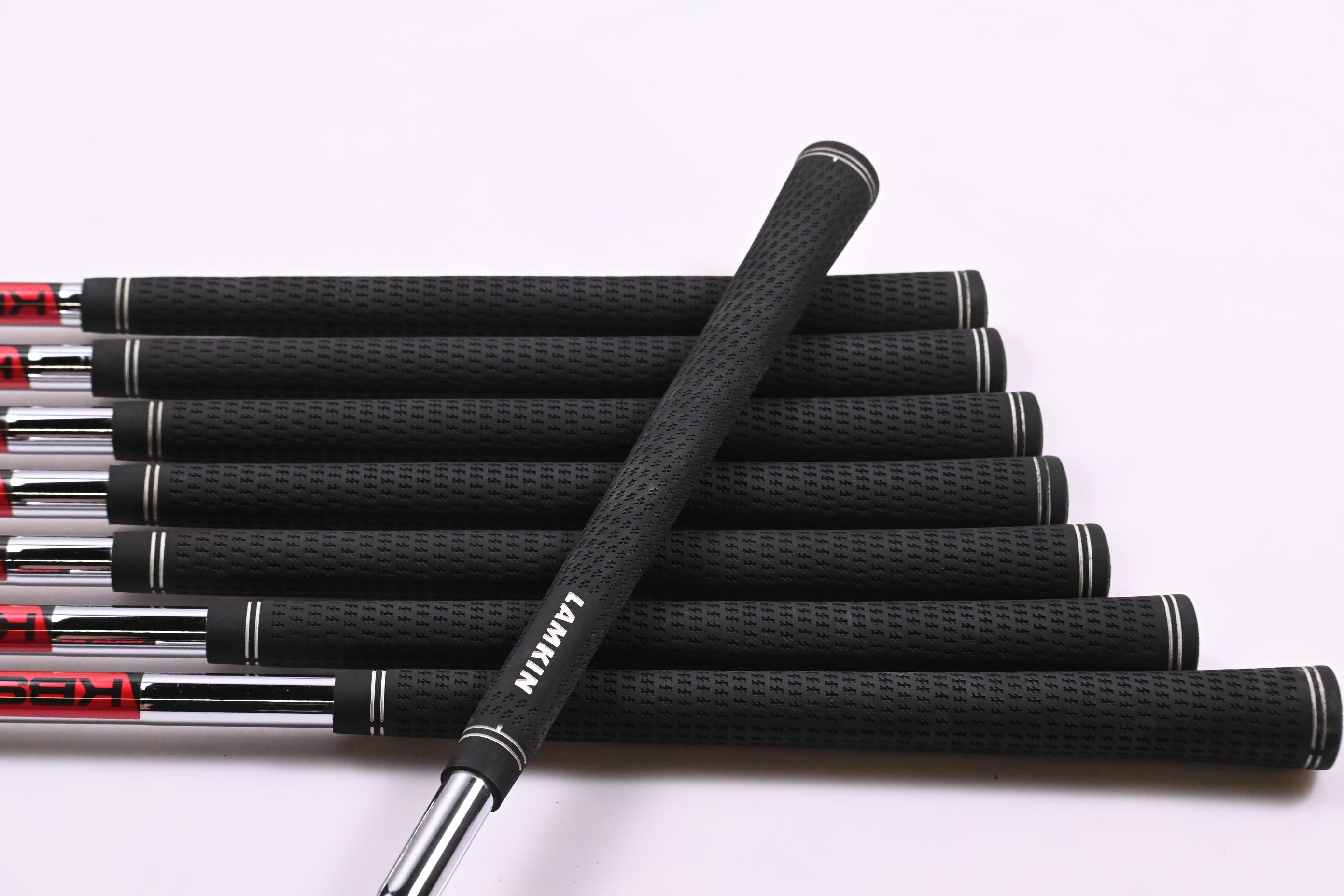 Cobra King Speedzone Irons / 5-PW+GW+SW / Regular Flex KBS Tour 90 Shafts