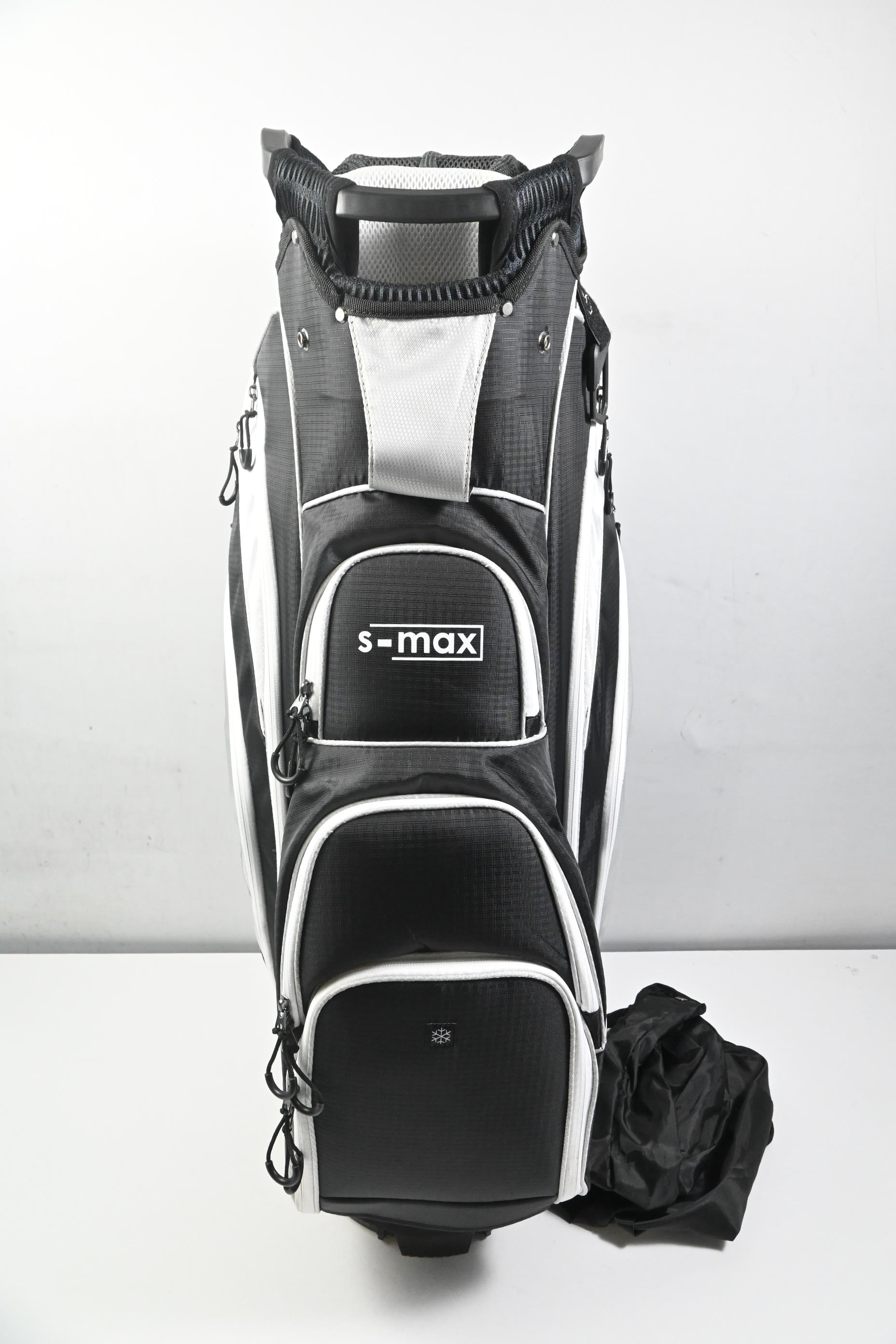 S-Max Waterproof Cart Bag / 14-Way Divider / Grey, Black, White