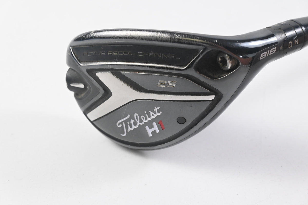 Titleist 818 H1 #5 Hybrid / 25 Degree / Stiff Flex Tensei AV Raw White 90 Shaft