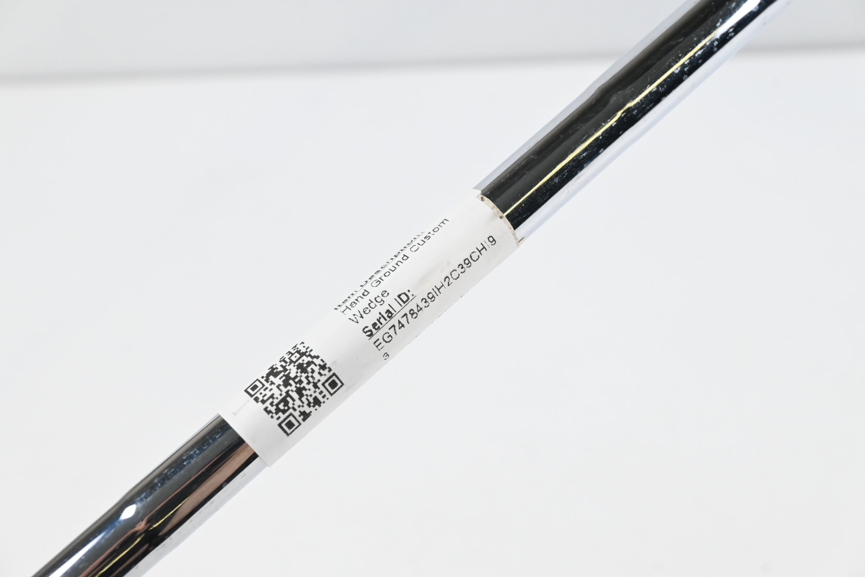 Edel Hand Ground Custom Lob Wedge / 58 Degree / Wedge Flex Steel Shaft