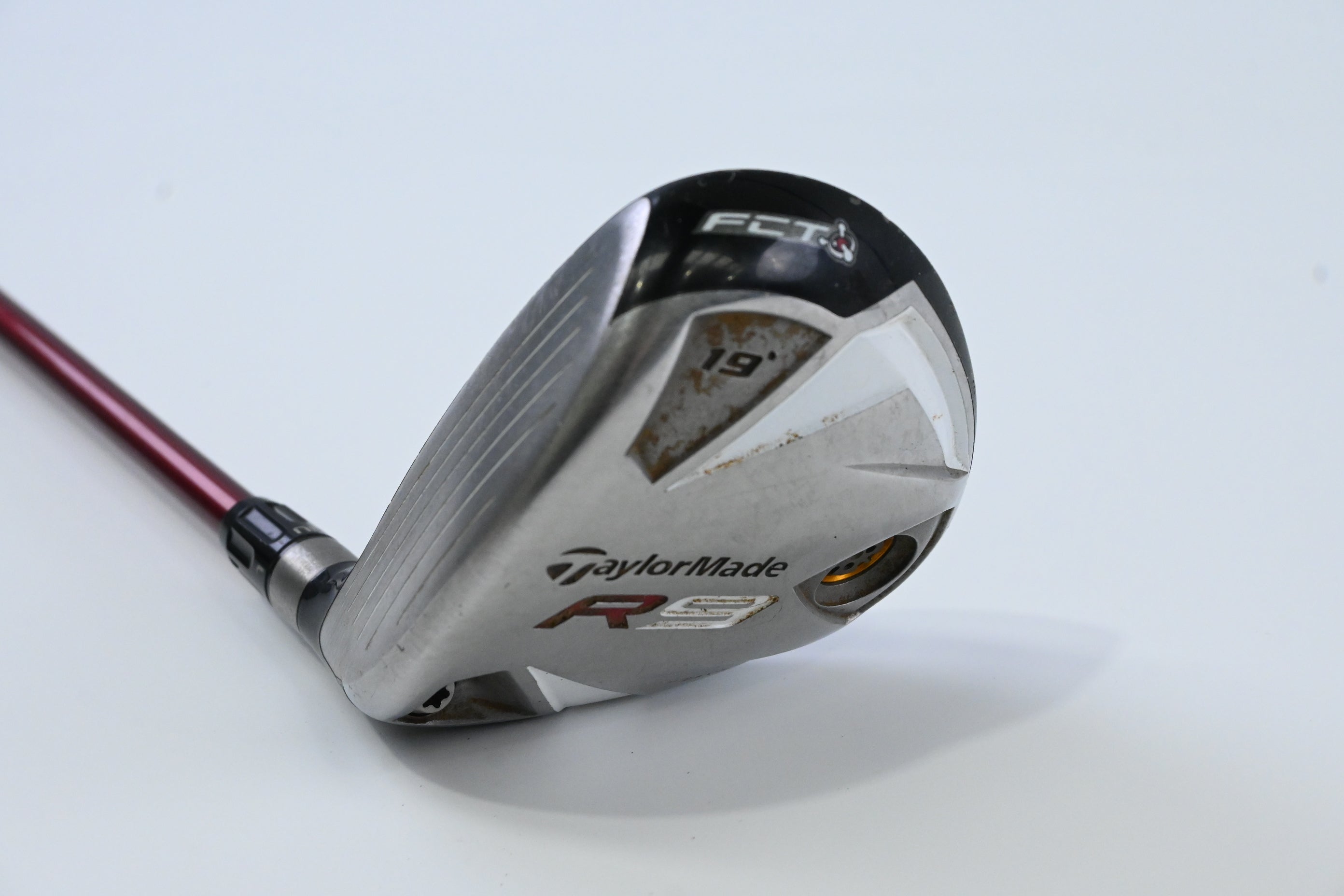 Left Hand Taylormade R9 #5 Wood / 19 Degree / Regular Flex Fujikura Motore 70