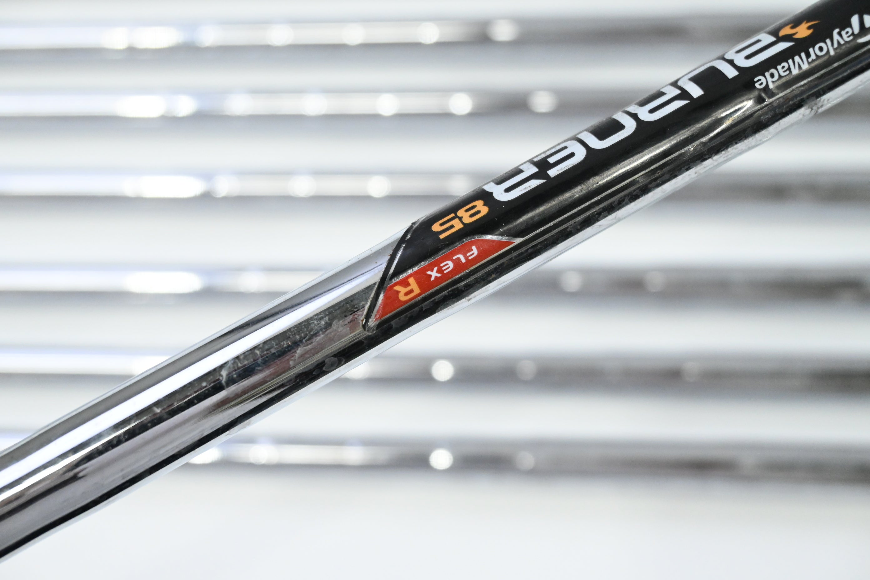 Taylormade Burner Irons / 3-PW / Regular Flex Burner Superfast 85 Shafts