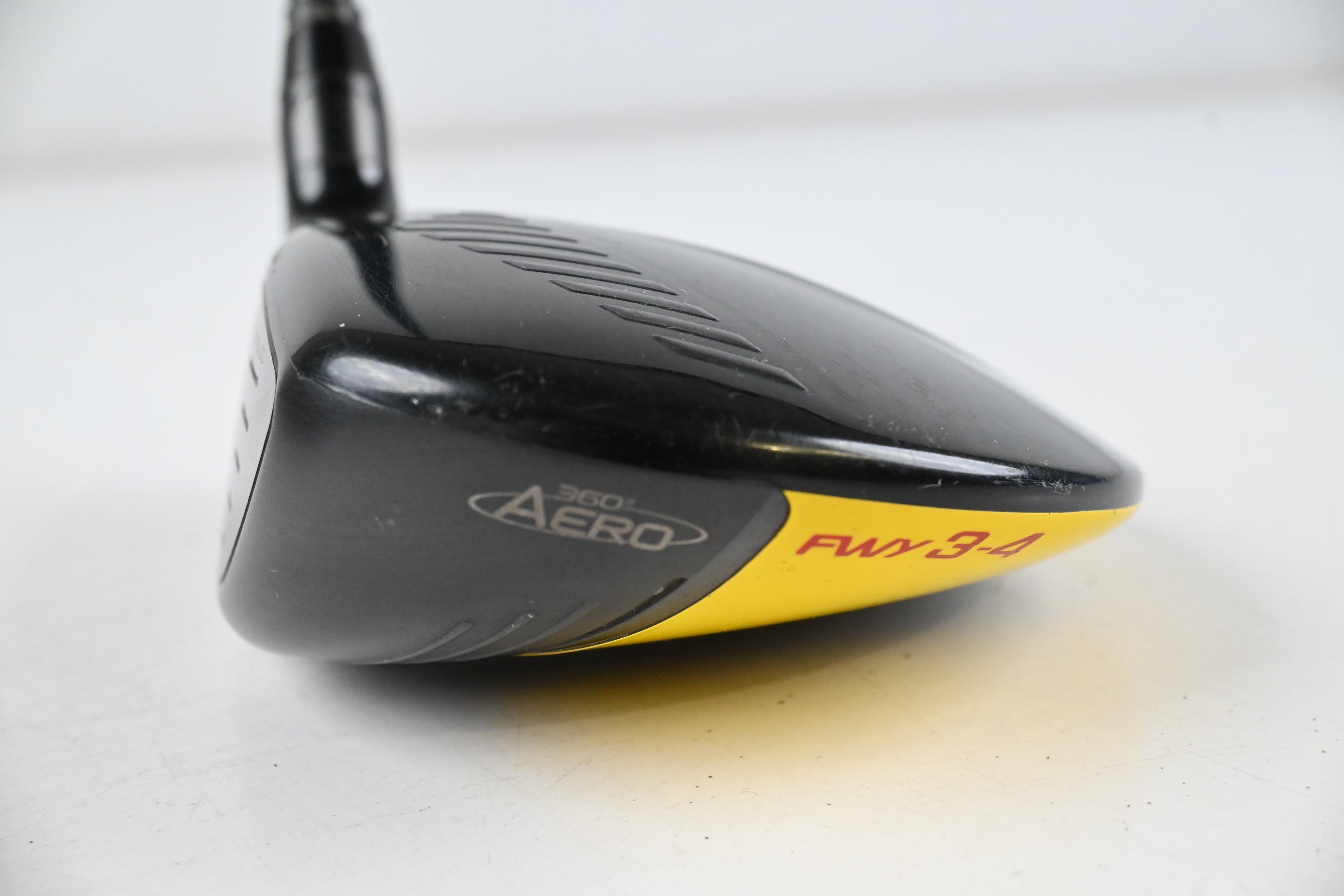 Left Hand Cobra King F9 #3-4 Wood / 14.5 Degree / Regular Flex Atmos Blue 7