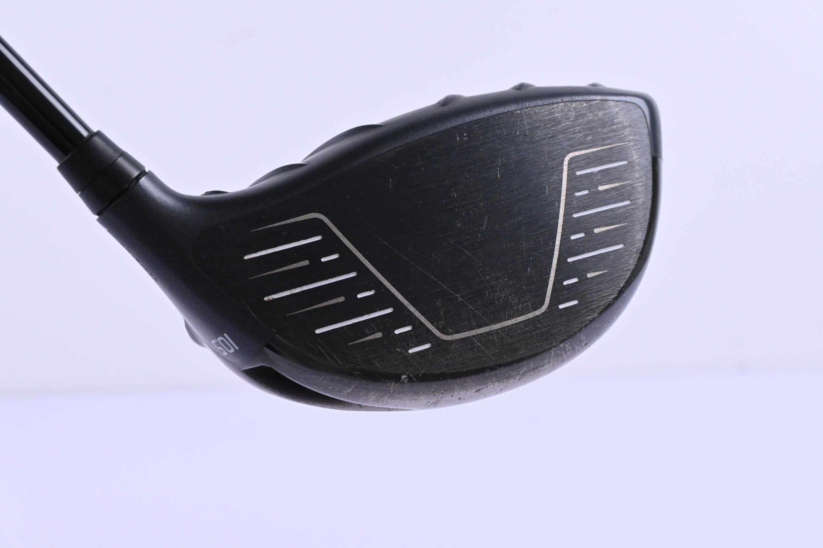 Left Hand Ping G410 Plus Driver / 10.5 Degree / Stiff Flex Kuro Kage Black 55