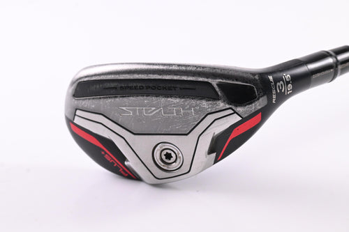 TaylorMade Stealth Plus #3 Hybrid / 19.5 Degree / Stiff Flex HZRDUS Smoke Red 80
