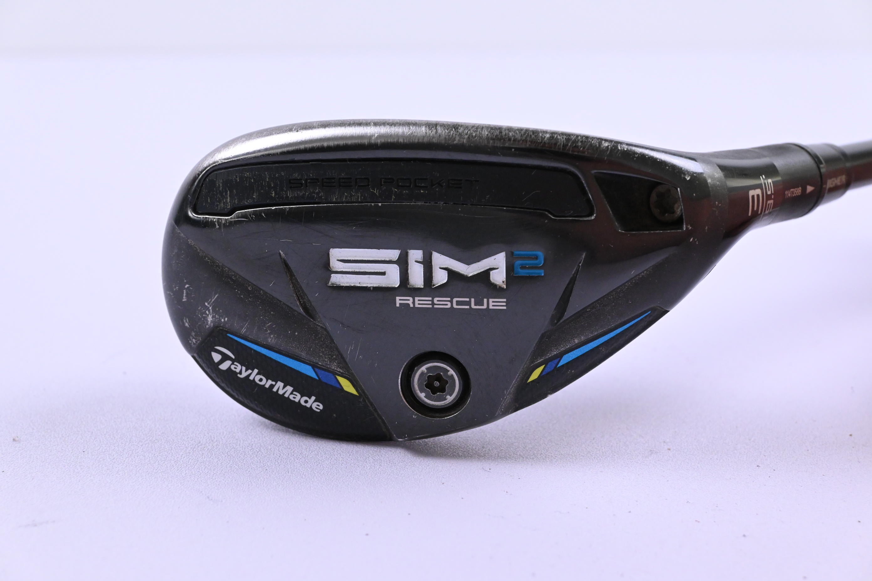 Taylormade SIM2 #3 Hybrid / 19.5 Degree / Stiff Flex Tensei AV Blue Raw 80