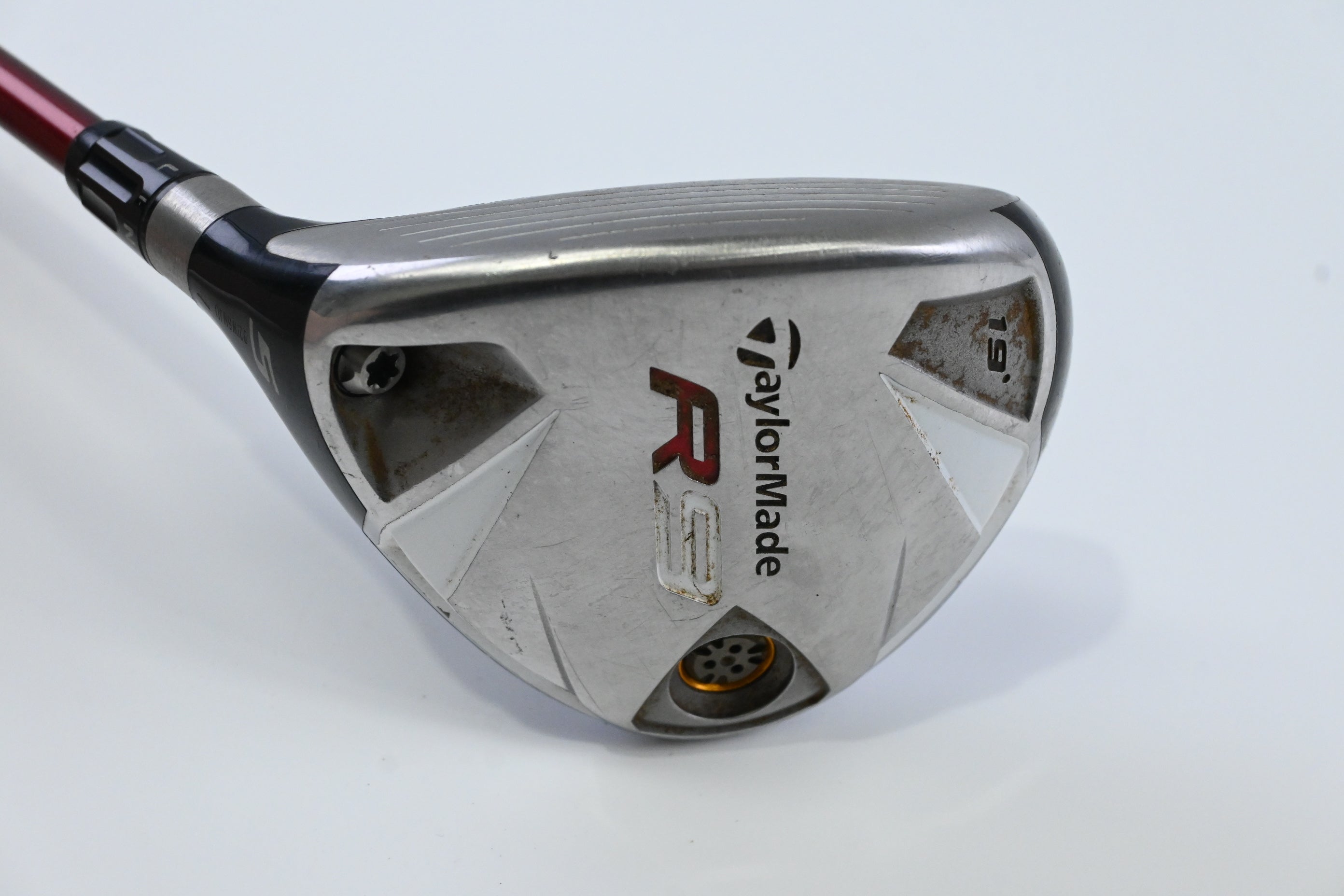 Left Hand Taylormade R9 #5 Wood / 19 Degree / Regular Flex Fujikura Motore 70