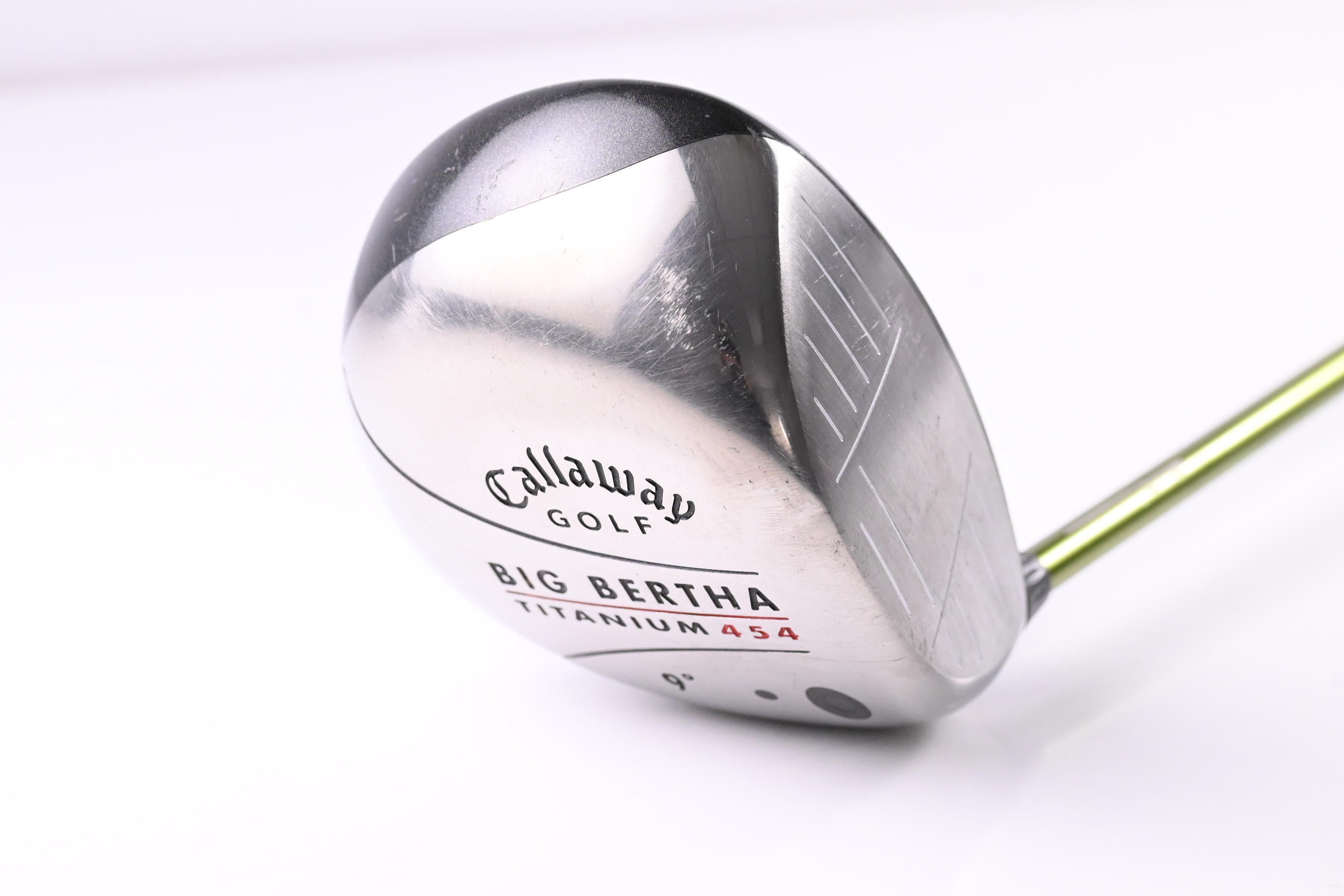 Callaway Big Bertha Ti 454 Driver / 9 Degree / Stiff Flex Aldila NV 65 Shaft