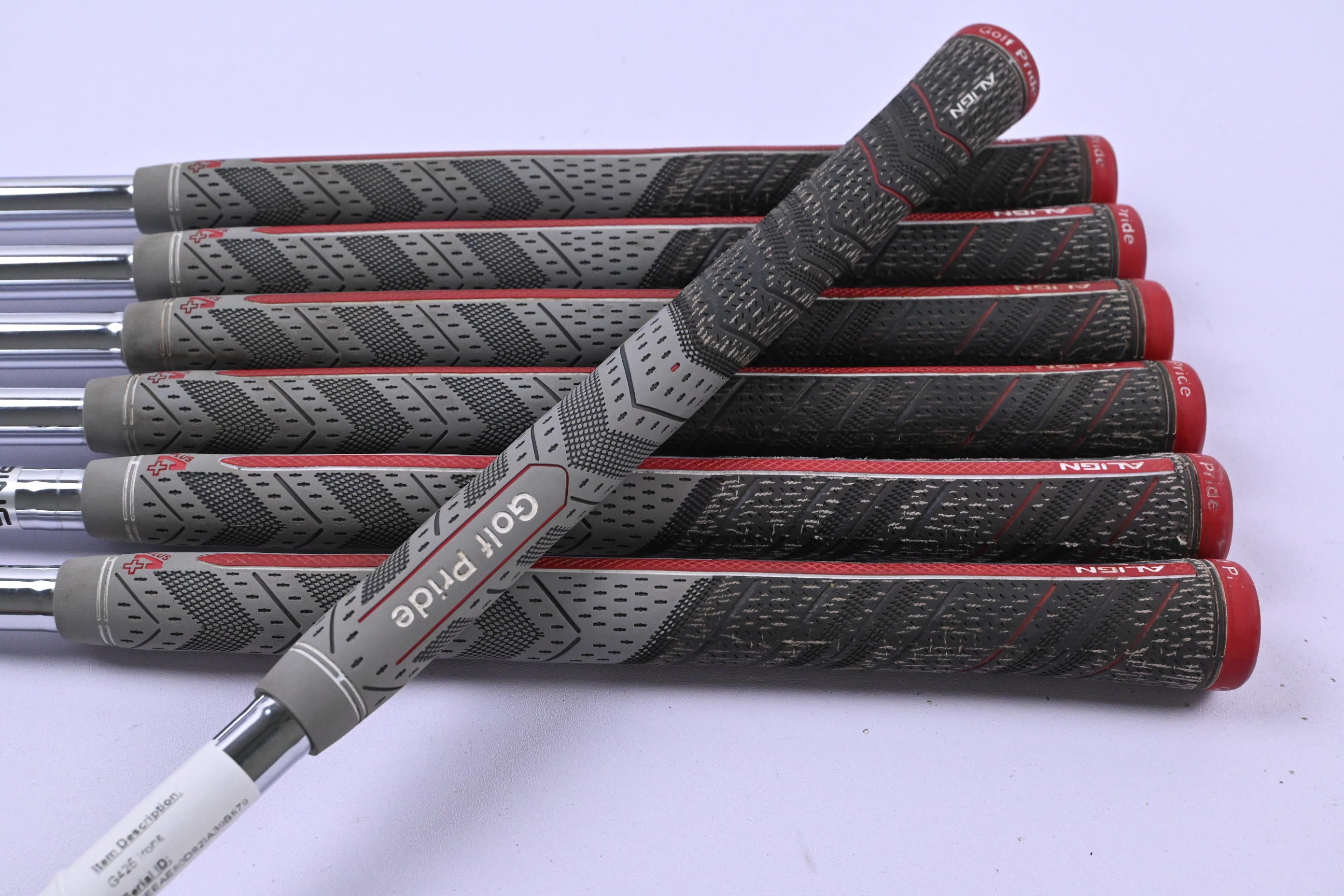 Left Hand Ping G425 Irons / 5-PW+SW / Black Dot / Regular Flex Elevate 95 Shafts