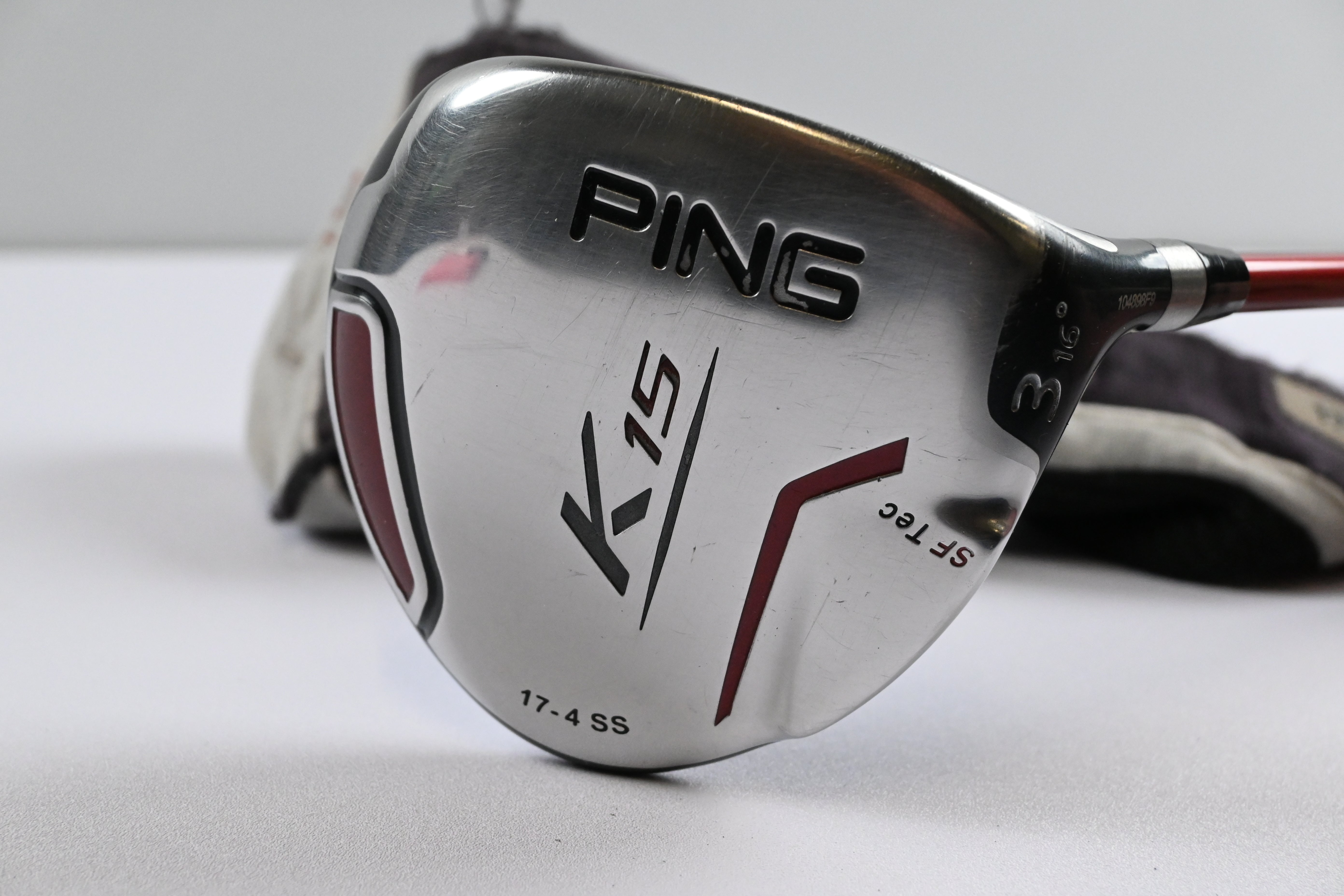 Ping K15 #3 Wood / 16 Degree / Regular Flex Ping TFC 149 F Red
