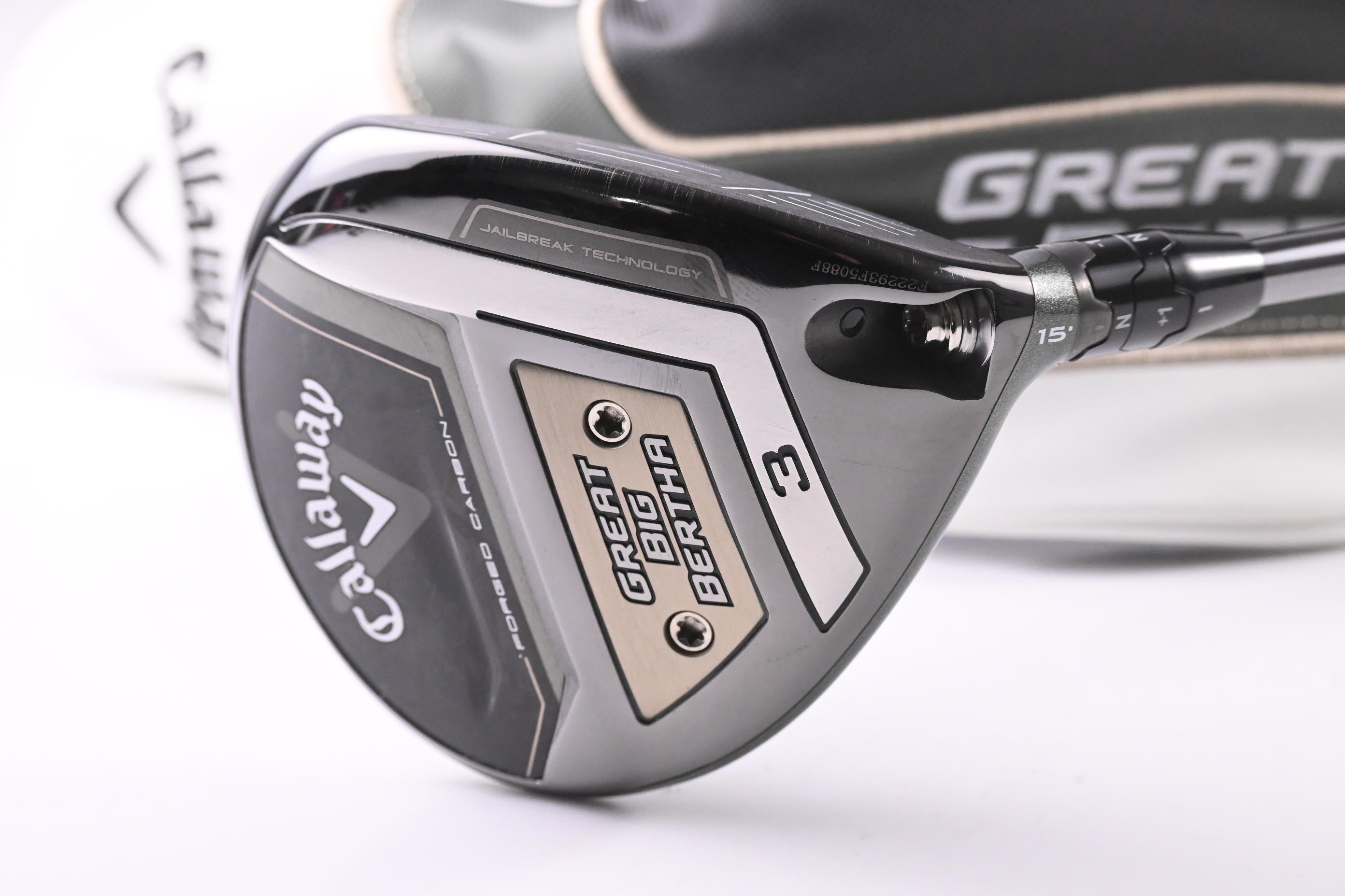 Callaway Great Big Bertha #3 Wood / 15 Degree / Regular Flex Helium Nanotech 5F3