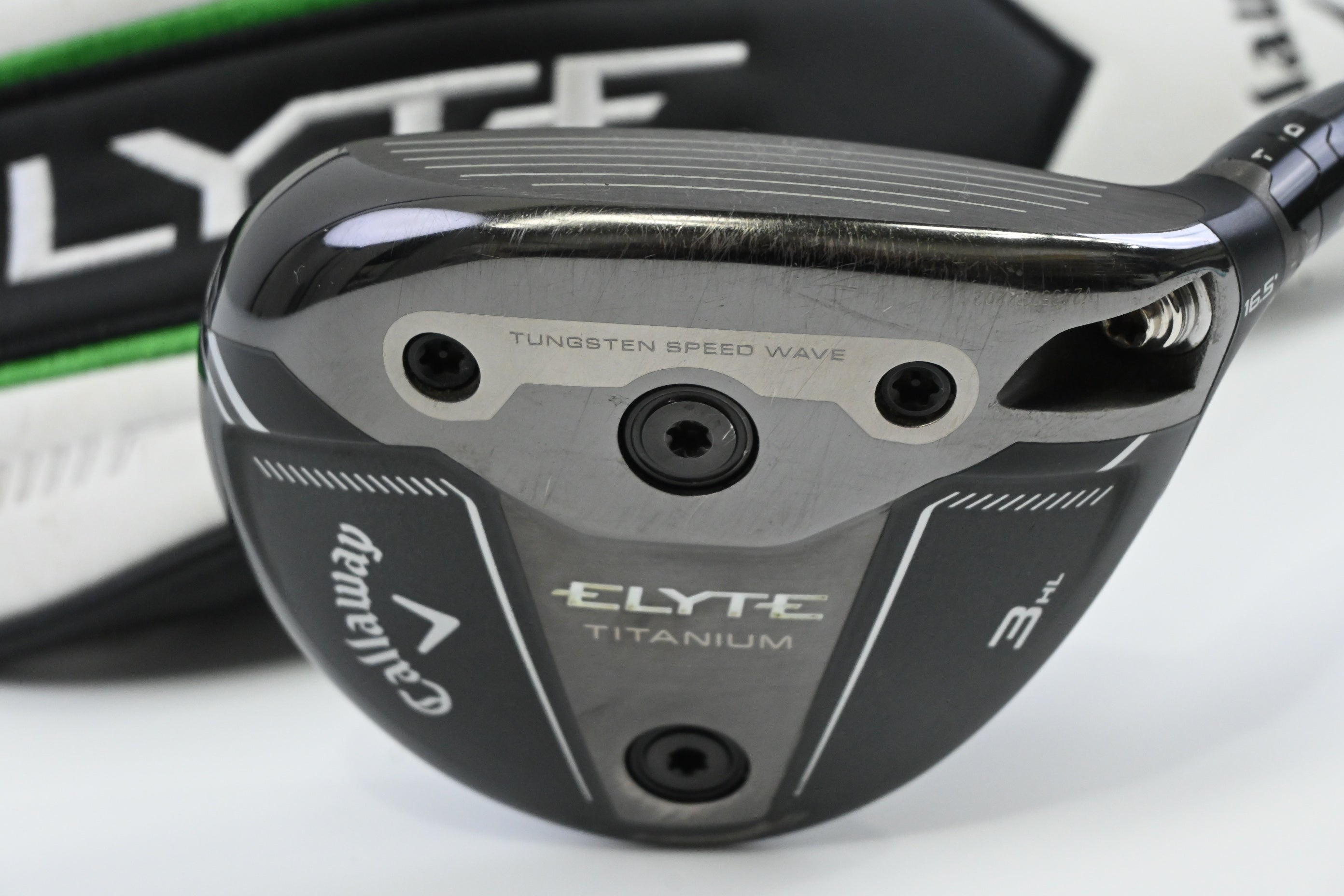 Callaway Elyte Ti #3 Wood / 16.5 Degree / X-Flex Aldila Rogue White 70 Shaft