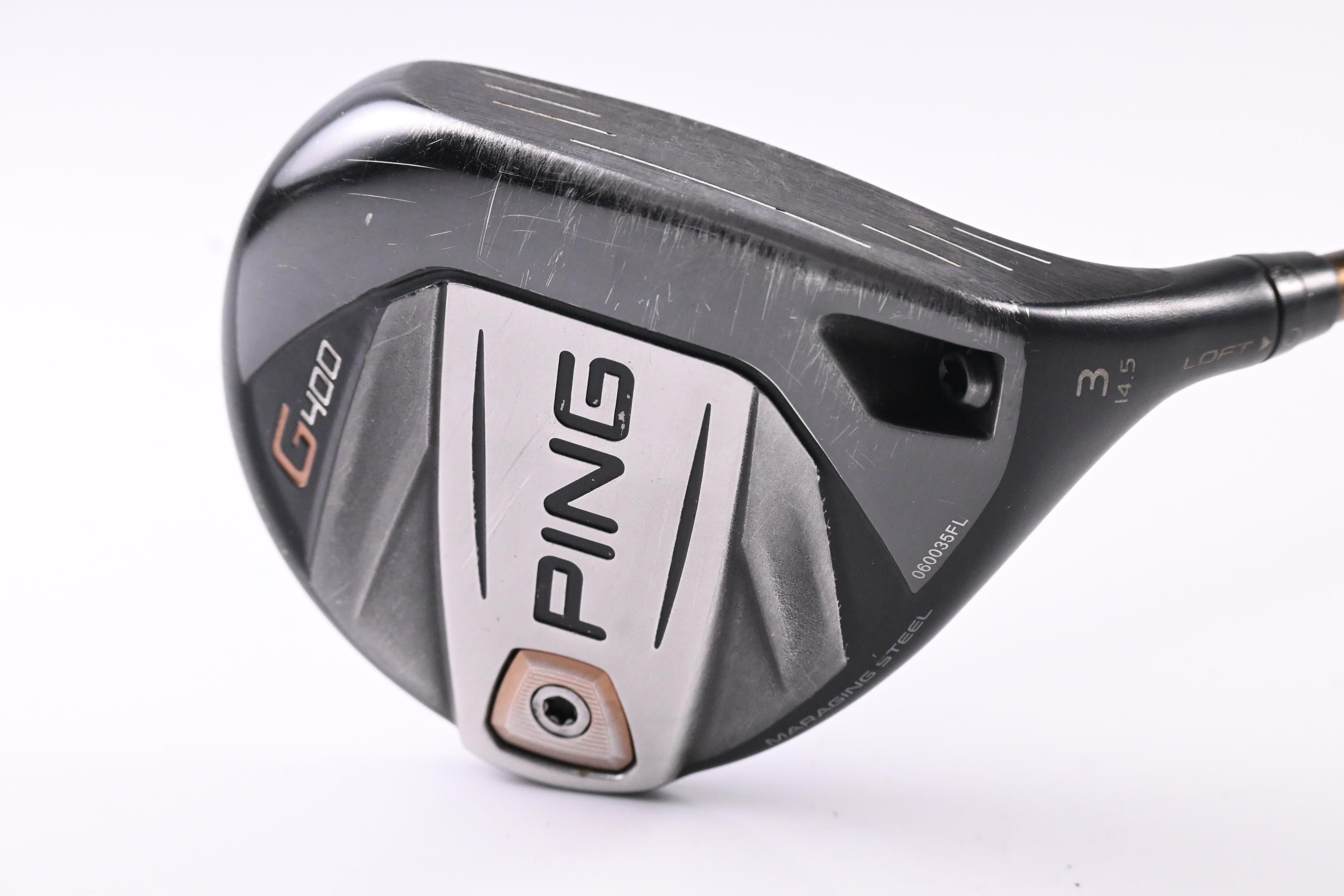 Ping G400 #3 Wood / 14.5 Degree / Regular Flex Ping Alta CB 65 Shaft