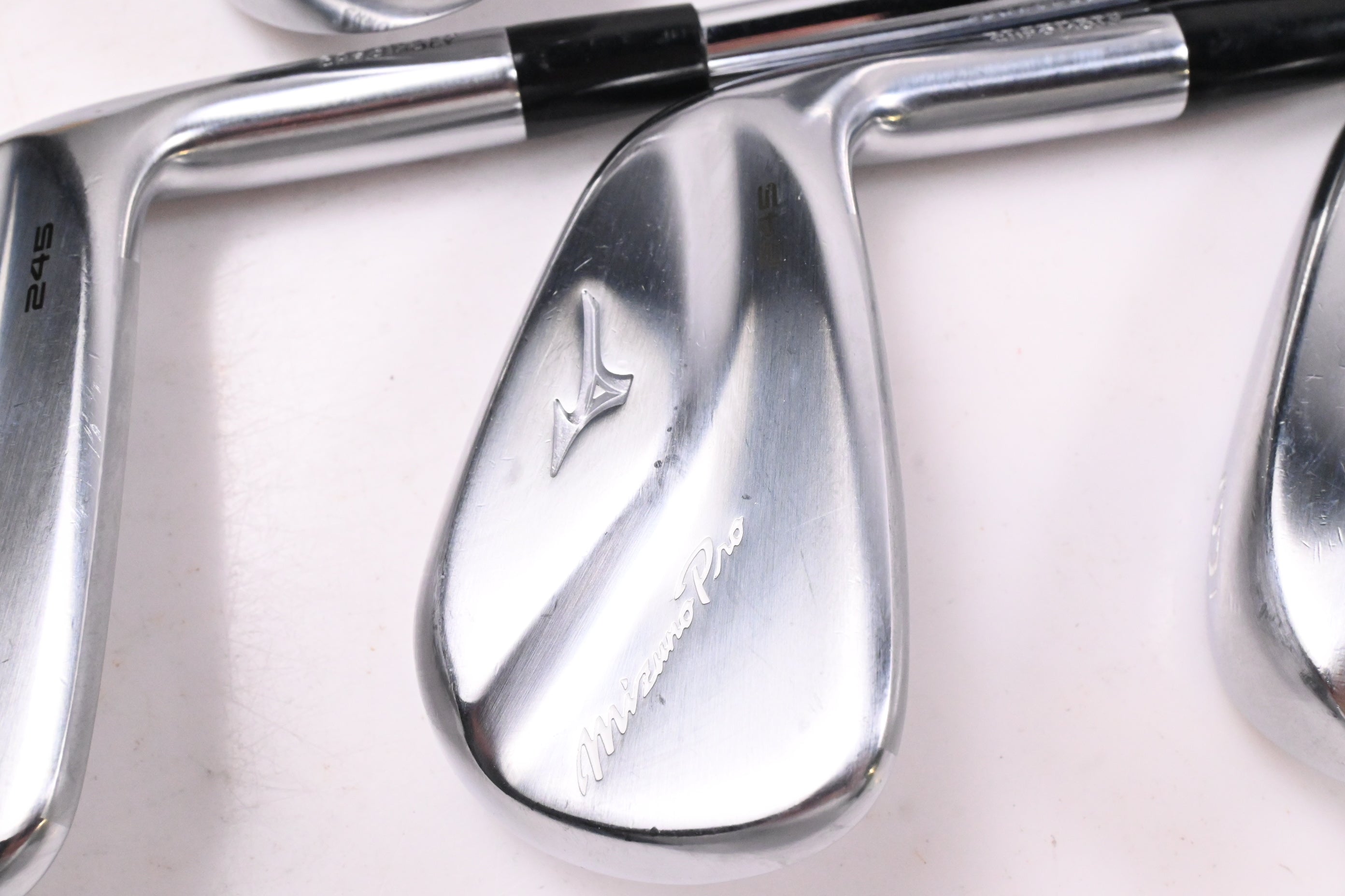 Mizuno Pro 245 Irons / 5-9i / Stiff Flex KBS $-Taper 120 Shafts