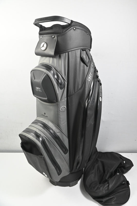 Motocaddy Dry Series Cart Bag / 14-Way Divider / Black, Grey