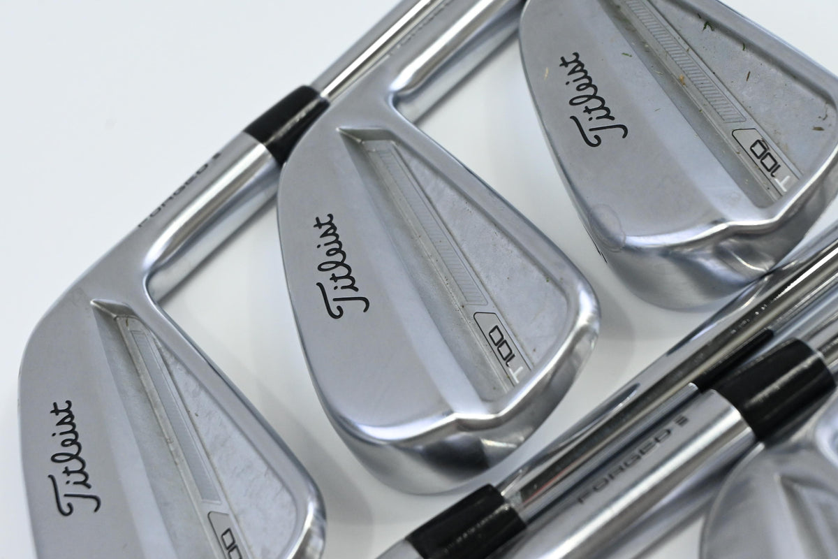 Titleist T100 2023 Irons / 4-PW / Stiff Flex AMT White S300 Shafts
