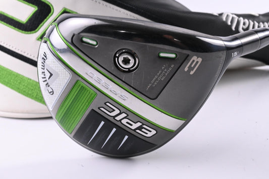 Callaway Epic Speed #3 Wood / 15 Degree / X-Flex Aldila Rogue M-AX 85 Shaft