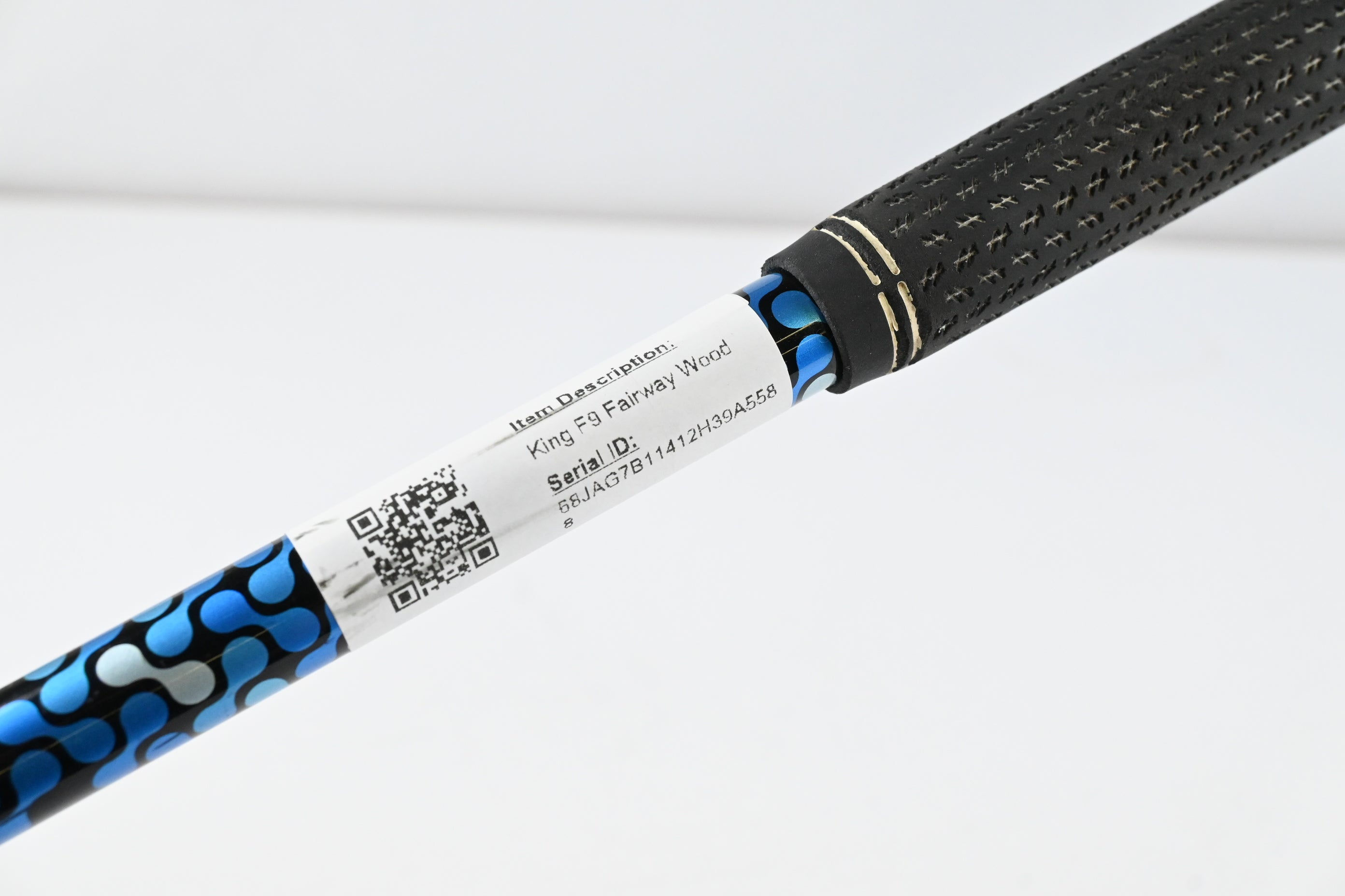 Left Hand Cobra King F9 #3-4 Wood / 14.5 Degree / Regular Flex Atmos Blue 7